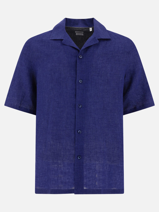 Casual shirts 100% linen  Blue - Brunello Cucinelli Men | PLP | VIETTI Online Store 
