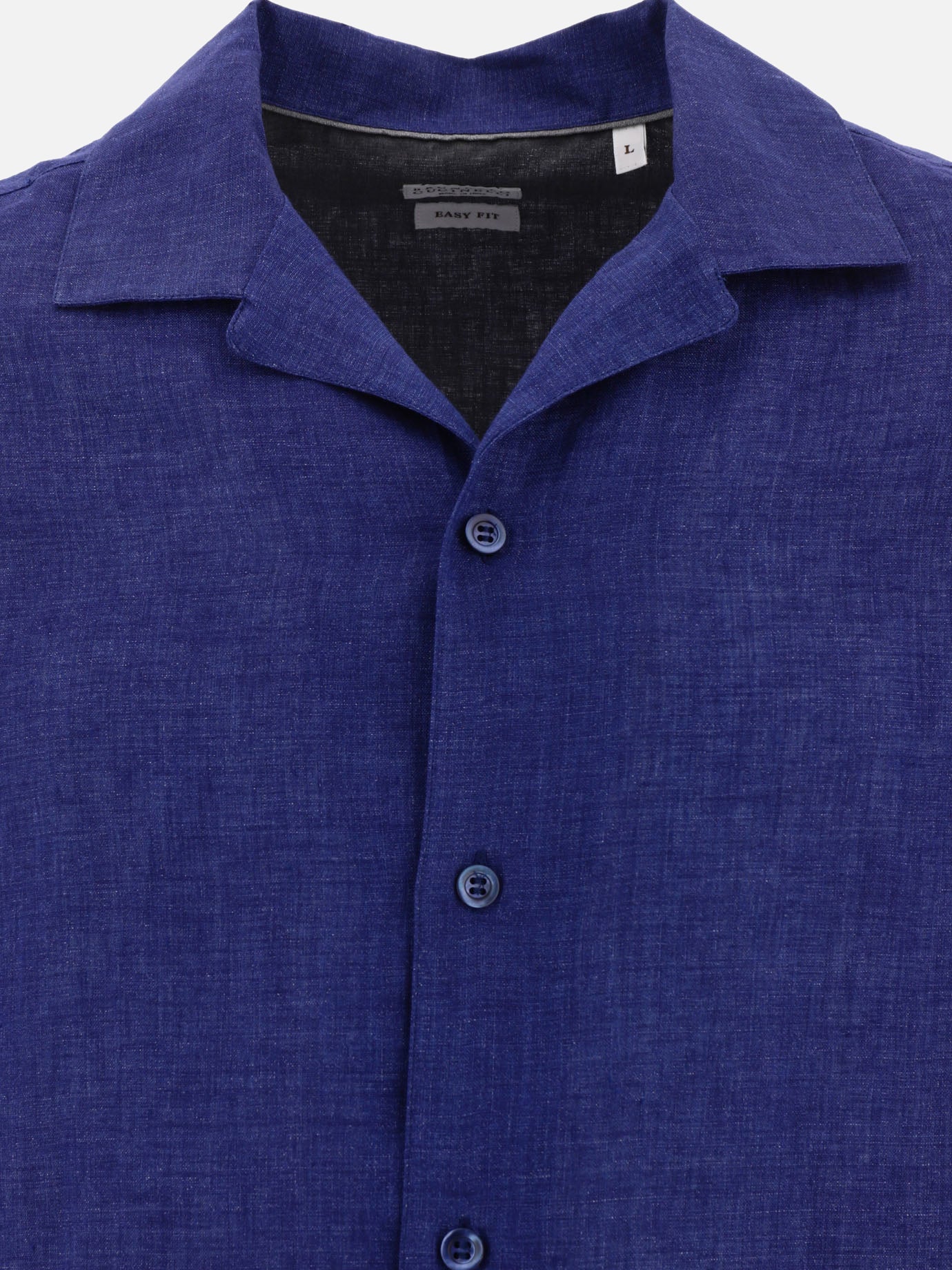 Casual shirts 100% linen  Blue - Brunello Cucinelli Men | PDP | VIETTI Online Store | thumbnail_3