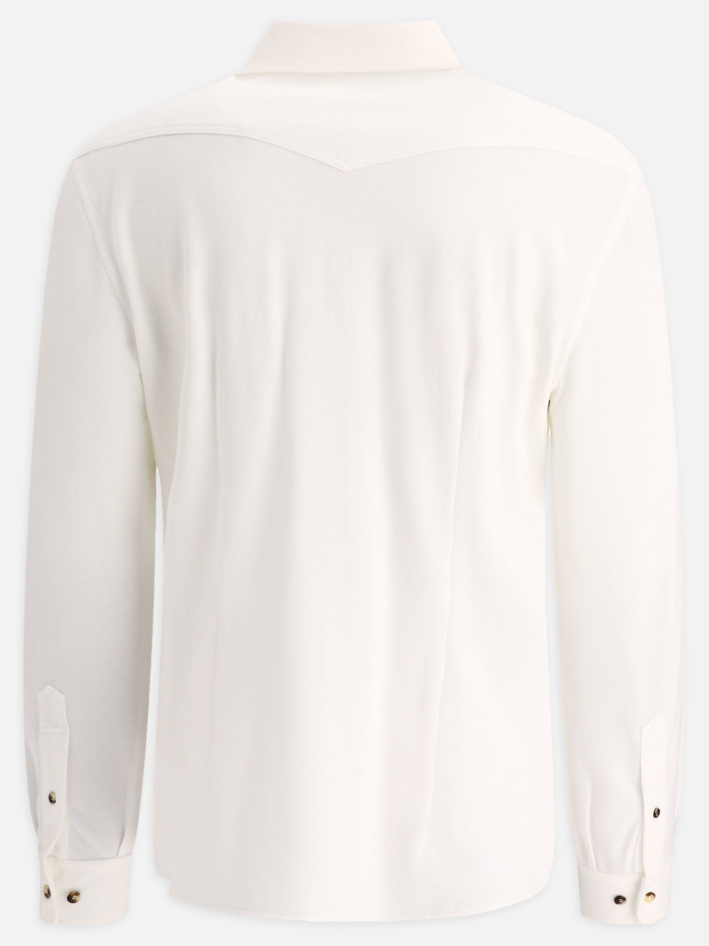 Casual shirts 100% cotton  White - Brunello Cucinelli Men | PDP | VIETTI Online Store | thumbnail_2