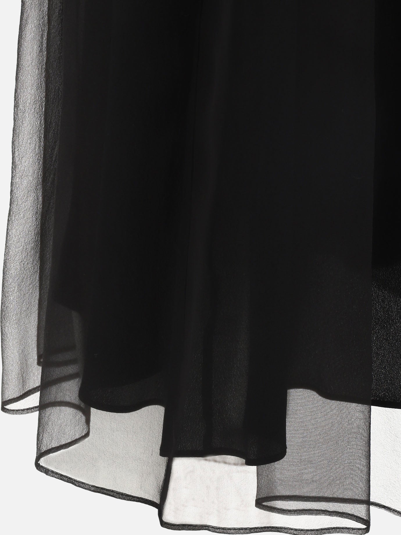 Long skirts 100% silk  Black - Brunello Cucinelli Women | PDP | VIETTI Online Store | thumbnail_4