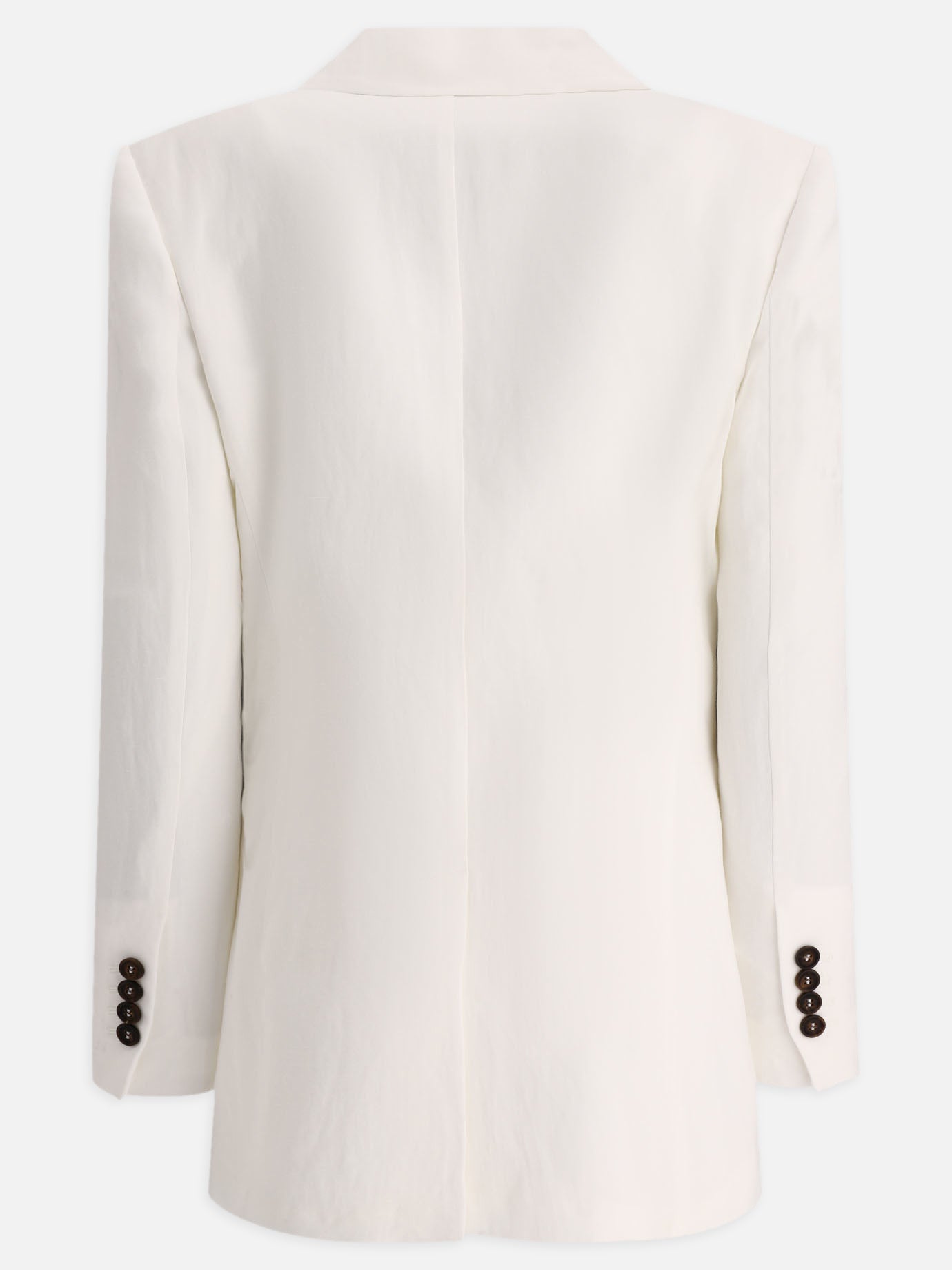 Blazer 73% viscose 27% linen  Bianco - Brunello Cucinelli Donna | PDP | VIETTI Online Store | Zoom-Modal_2
