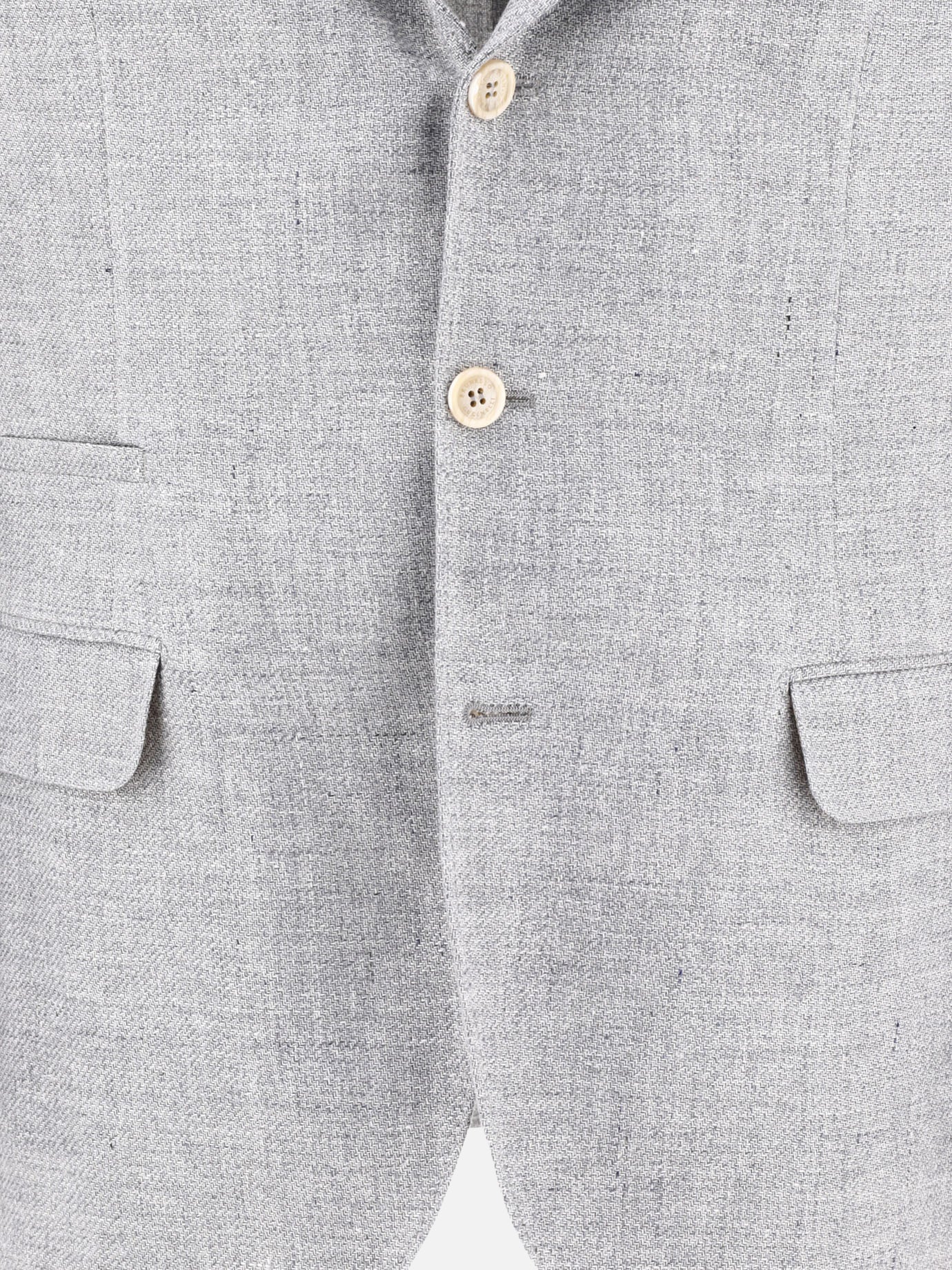 Blazer 70% linen 24% wool 2% silk  Grigio - Brunello Cucinelli Uomo | PDP | VIETTI Online Store | Zoom-Modal_3

