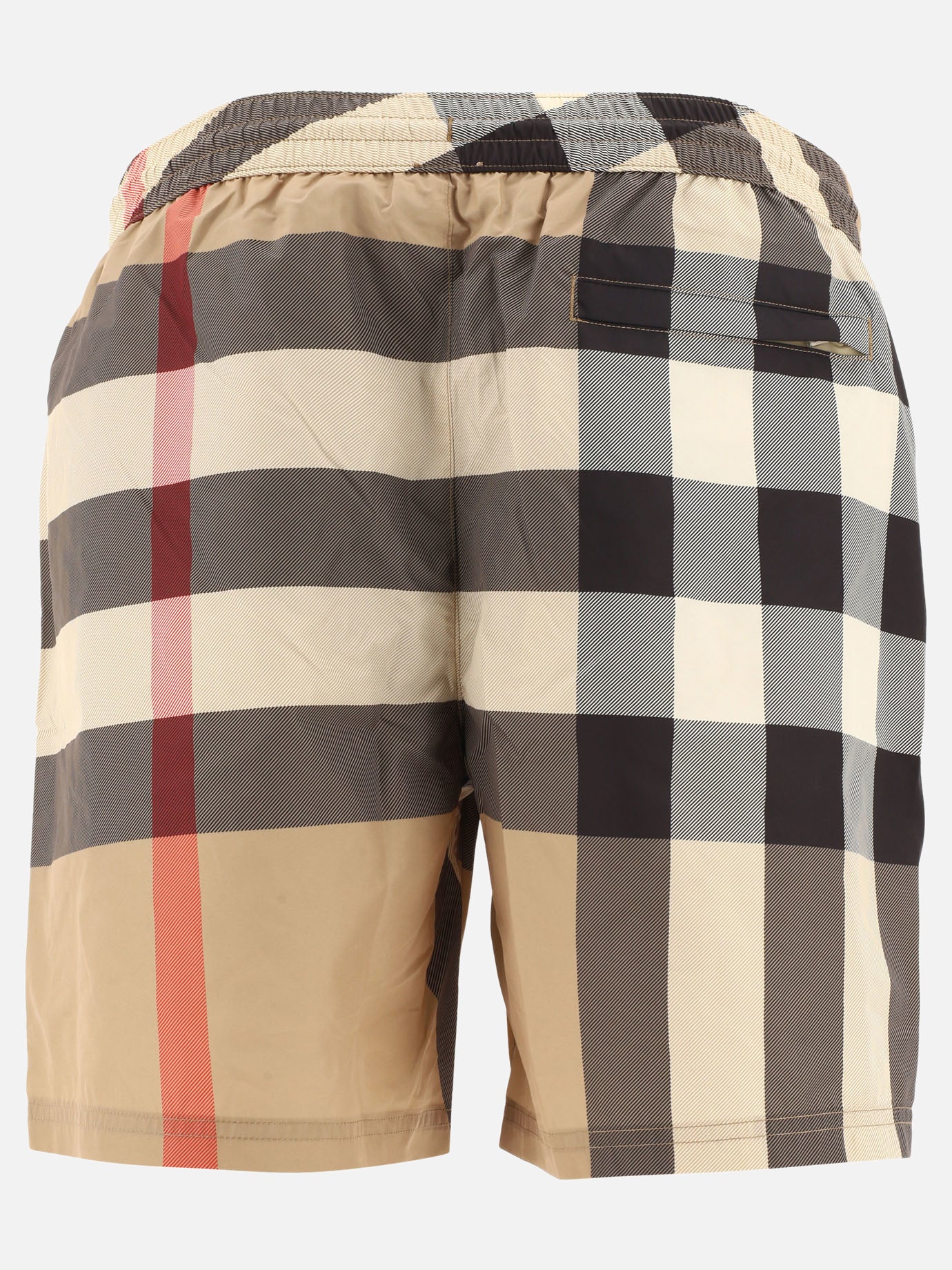 Short da mare Check  Beige - Burberry Uomo | PDP | VIETTI Online Store | thumbnail_2