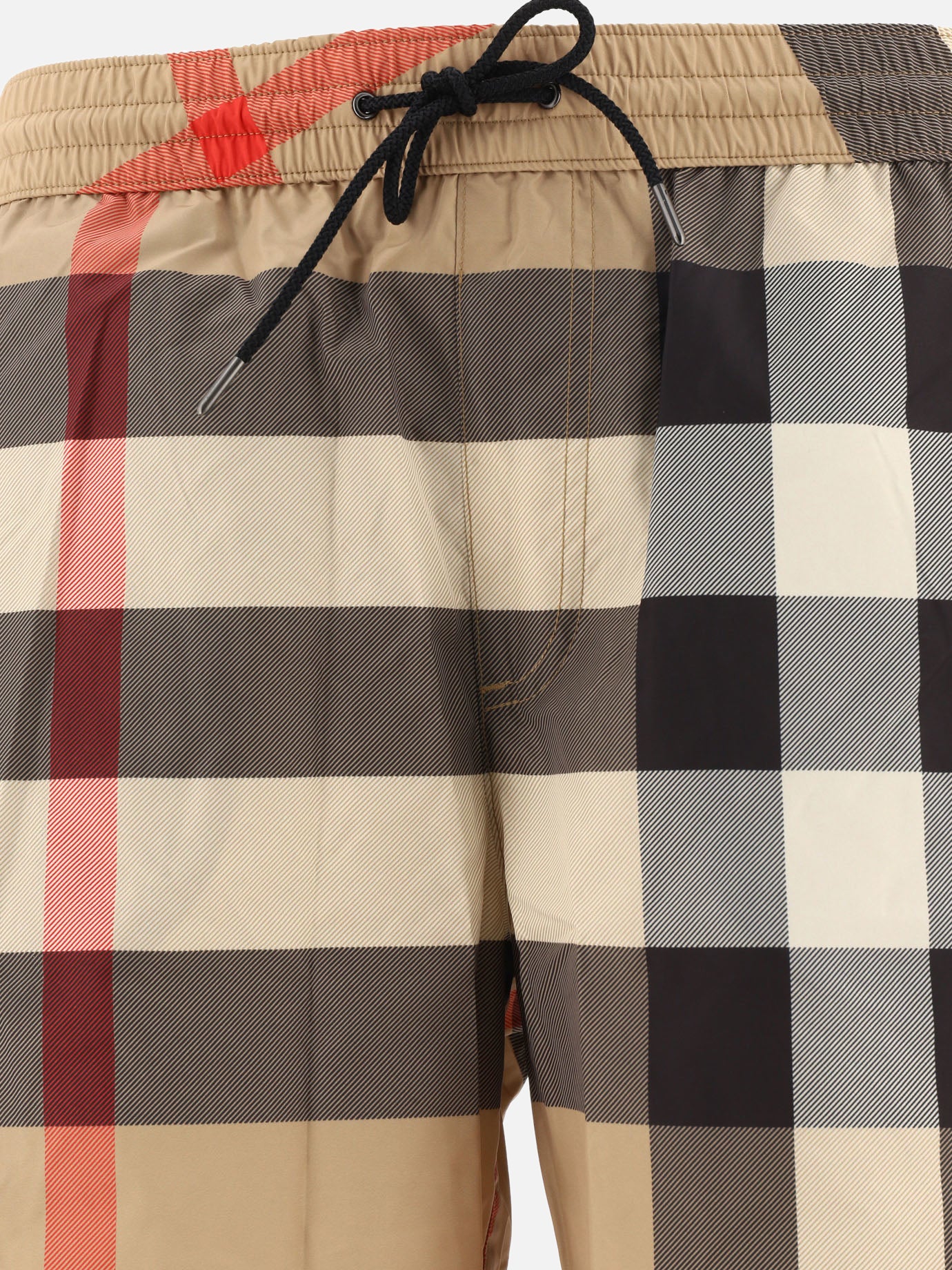 Short da mare Check  Beige - Burberry Uomo | PDP | VIETTI Online Store | thumbnail_3