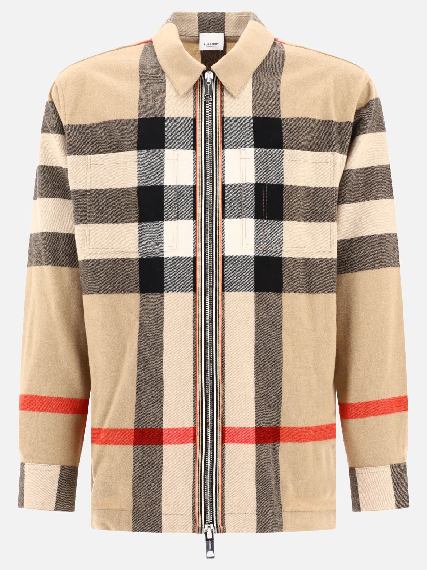 Giacche overshirt 8050135  Beige - Burberry Uomo | PDP | VIETTI Online Store | thumbnail