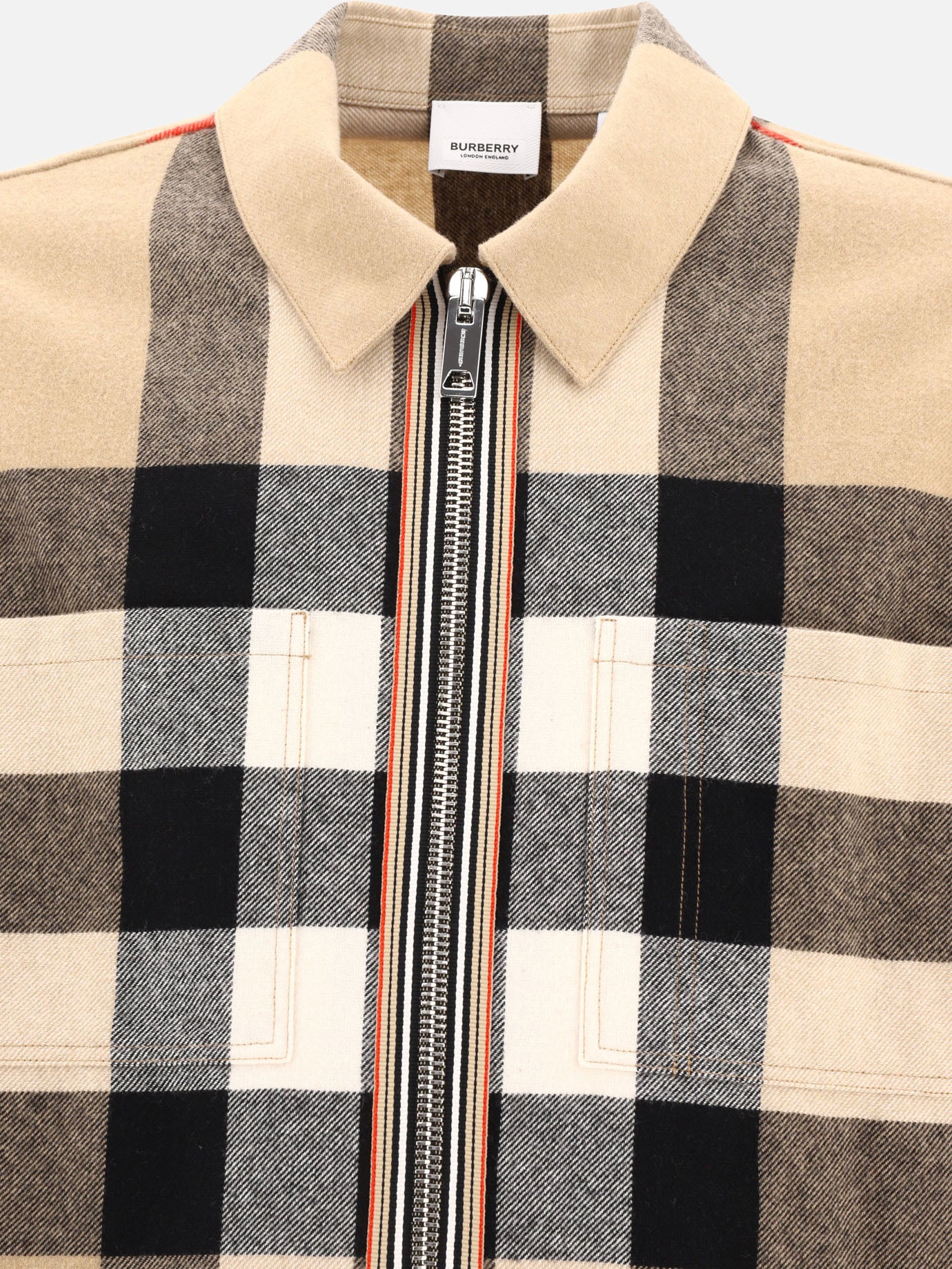 Giacche overshirt 8050135  Beige - Burberry Uomo | PDP | VIETTI Online Store | thumbnail_3