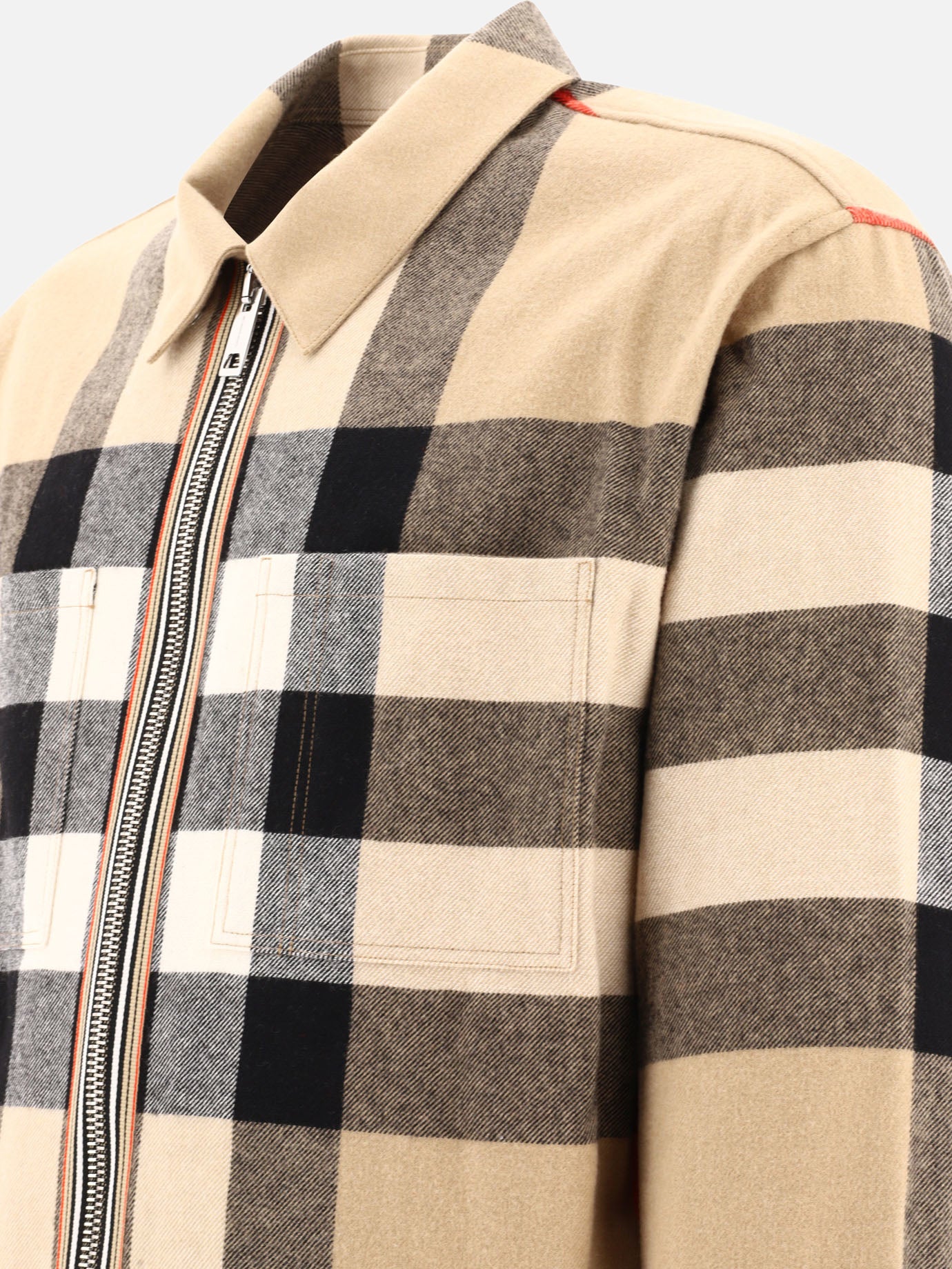 Giacche overshirt 8050135  Beige - Burberry Uomo | PDP | VIETTI Online Store | thumbnail_4