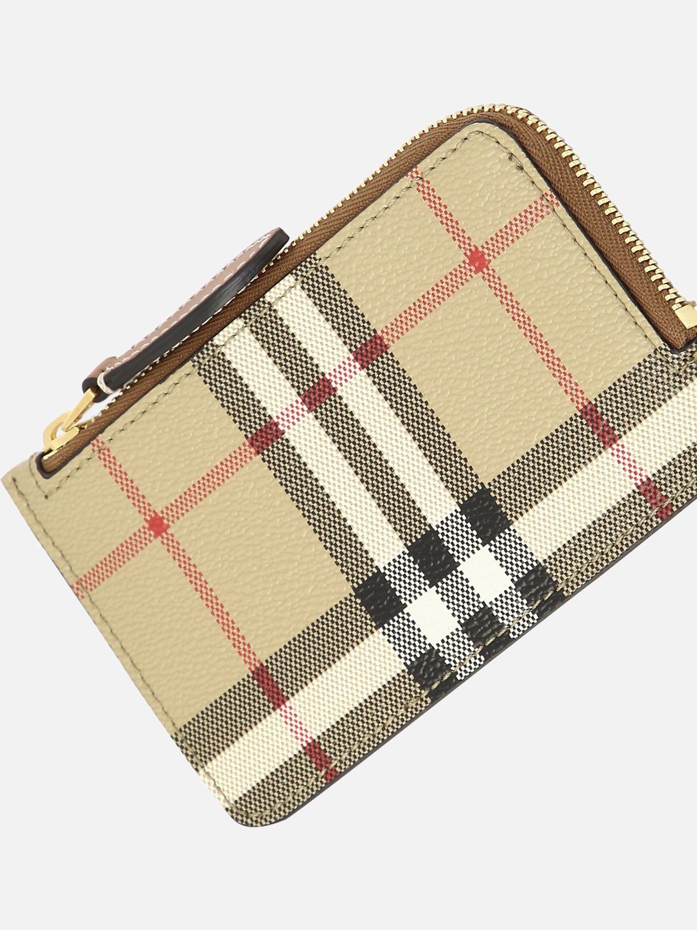 Portafogli 69% polyurethane 17% polyester 14% cotton  Beige - Burberry Donna | PDP | VIETTI Online Store | Zoom-Modal_4
