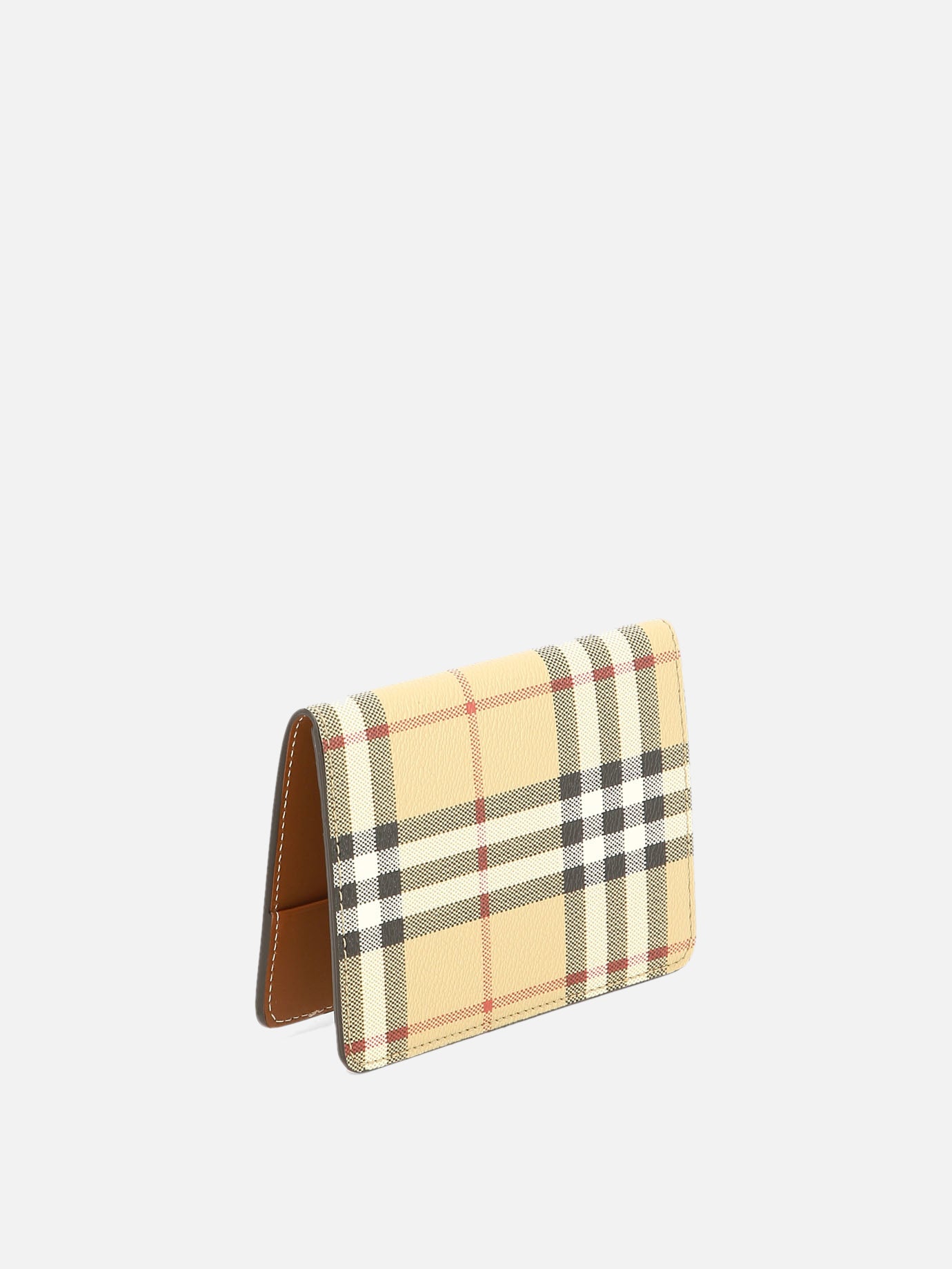 Portadocumenti 71% polyurethane 16% polyester 12% cotton 1% acrylic  Beige - Burberry Donna | PDP | VIETTI Online Store | thumbnail_2