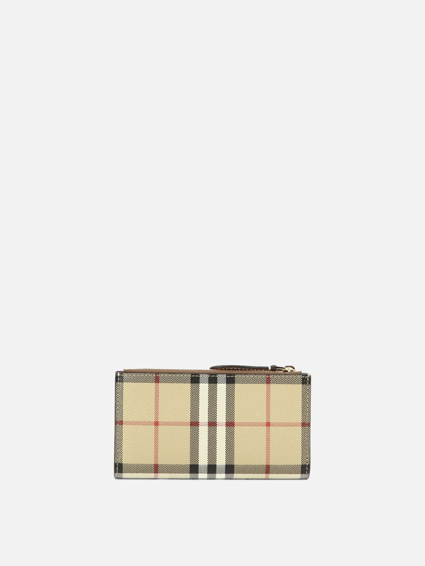 Portafogli 71% polyurethane 16% polyester 12% cotton 1% acrylic  Beige - Burberry Donna | PDP | VIETTI Online Store | thumbnail