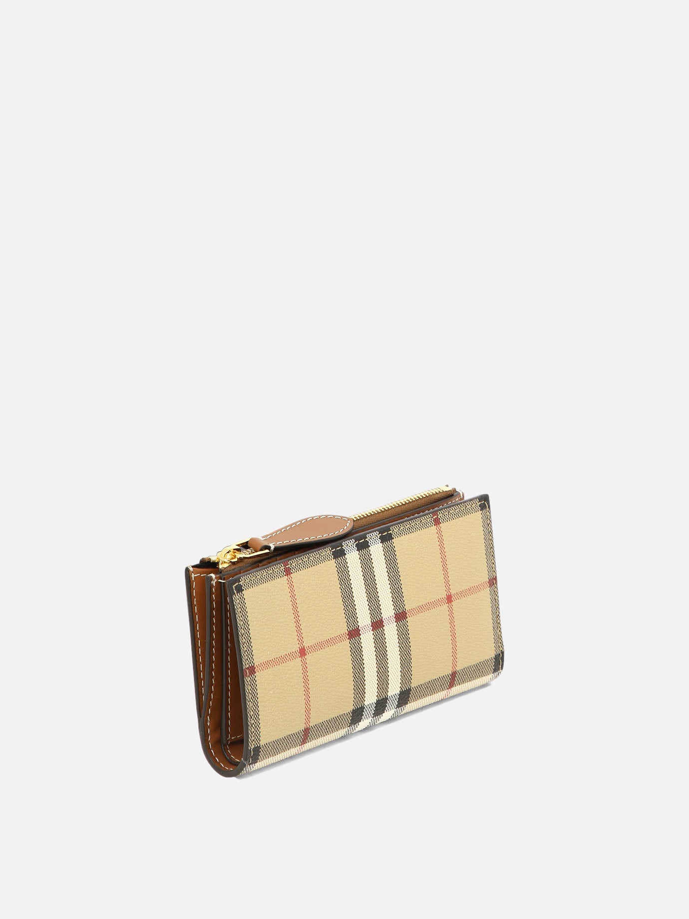 Portafogli 71% polyurethane 16% polyester 12% cotton 1% acrylic  Beige - Burberry Donna | PDP | VIETTI Online Store | thumbnail_2