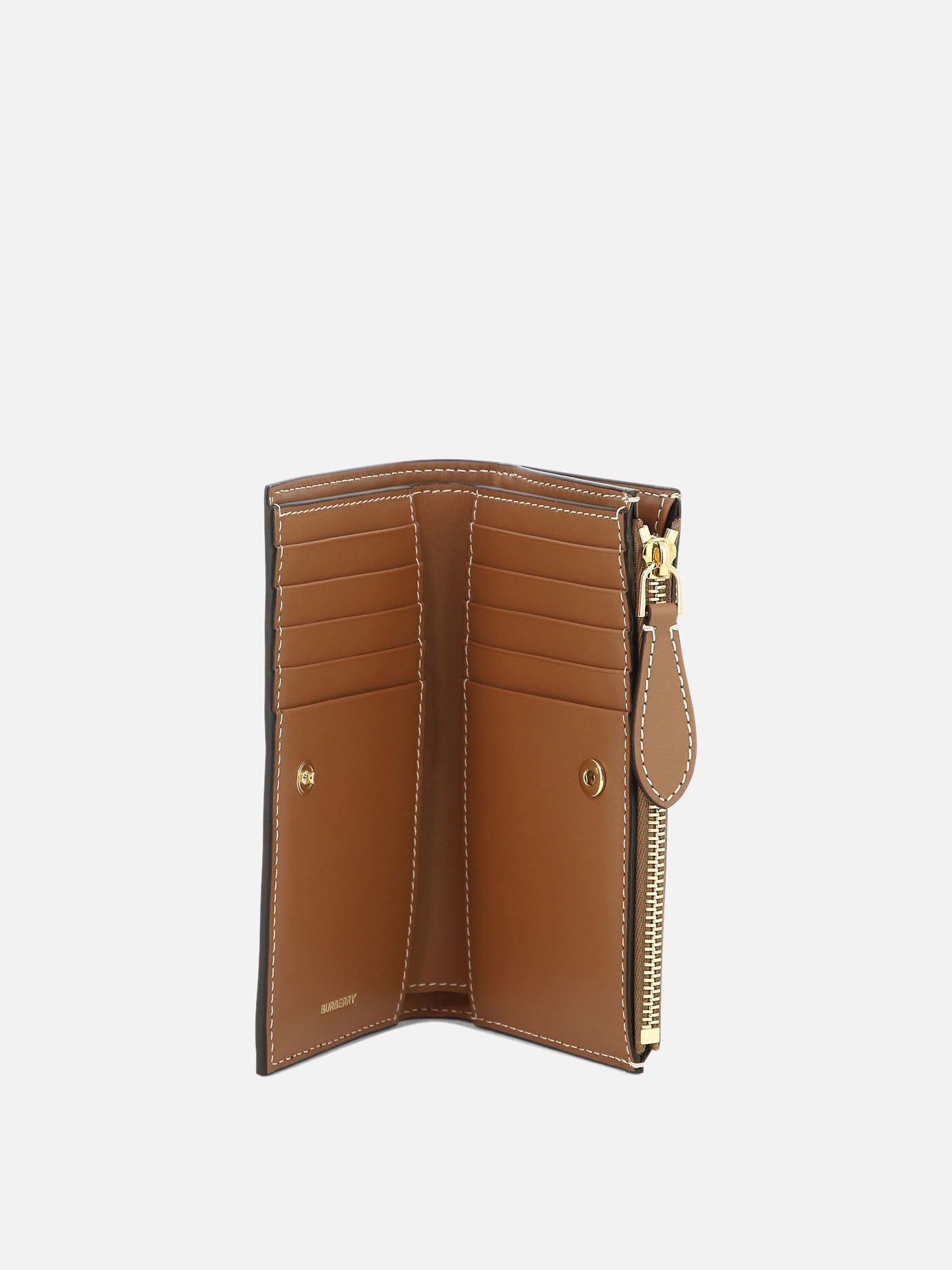 Portafogli 71% polyurethane 16% polyester 12% cotton 1% acrylic  Beige - Burberry Donna | PDP | VIETTI Online Store | thumbnail_5