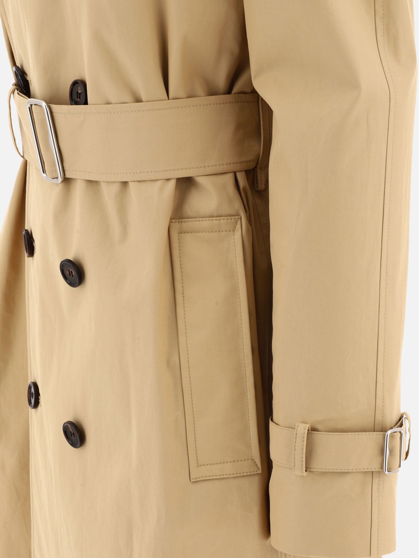 Impermeabili & Trench 100% cotton  Beige - Burberry Donna | PDP | VIETTI Online Store | thumbnail_4