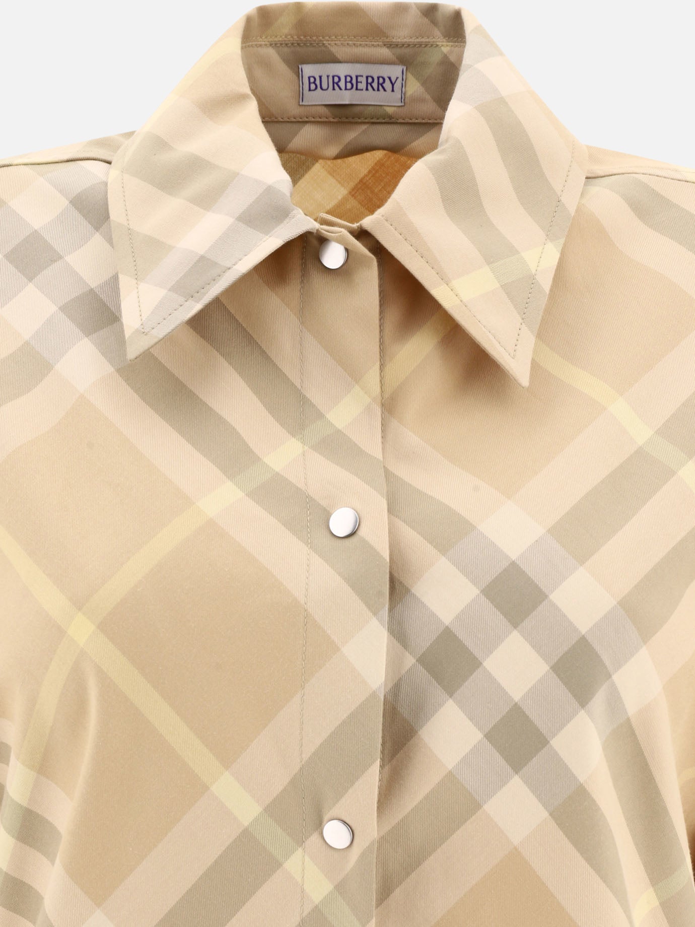 Abiti corti 100% cotton  Beige - Burberry Donna | PDP | VIETTI Online Store | Zoom-Modal_3
