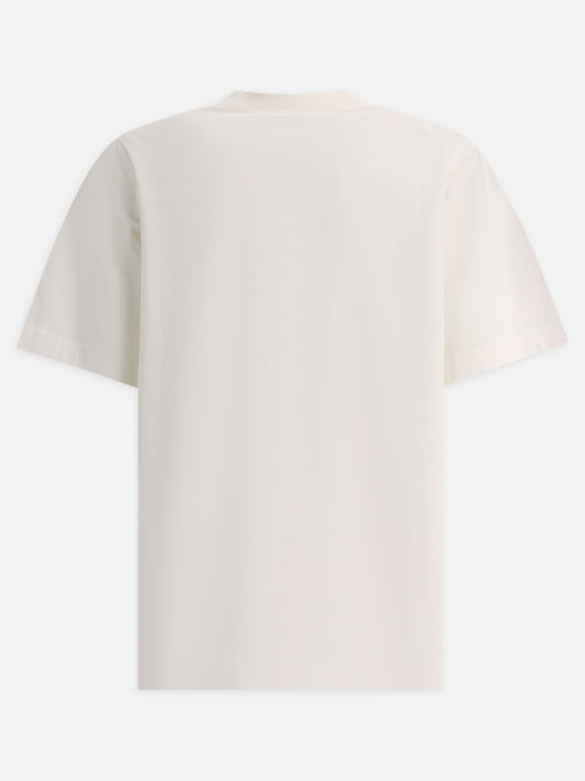 T-shirt girocollo 100% cotton  Bianco - Burberry Donna | PLP | VIETTI Online Store | 2

