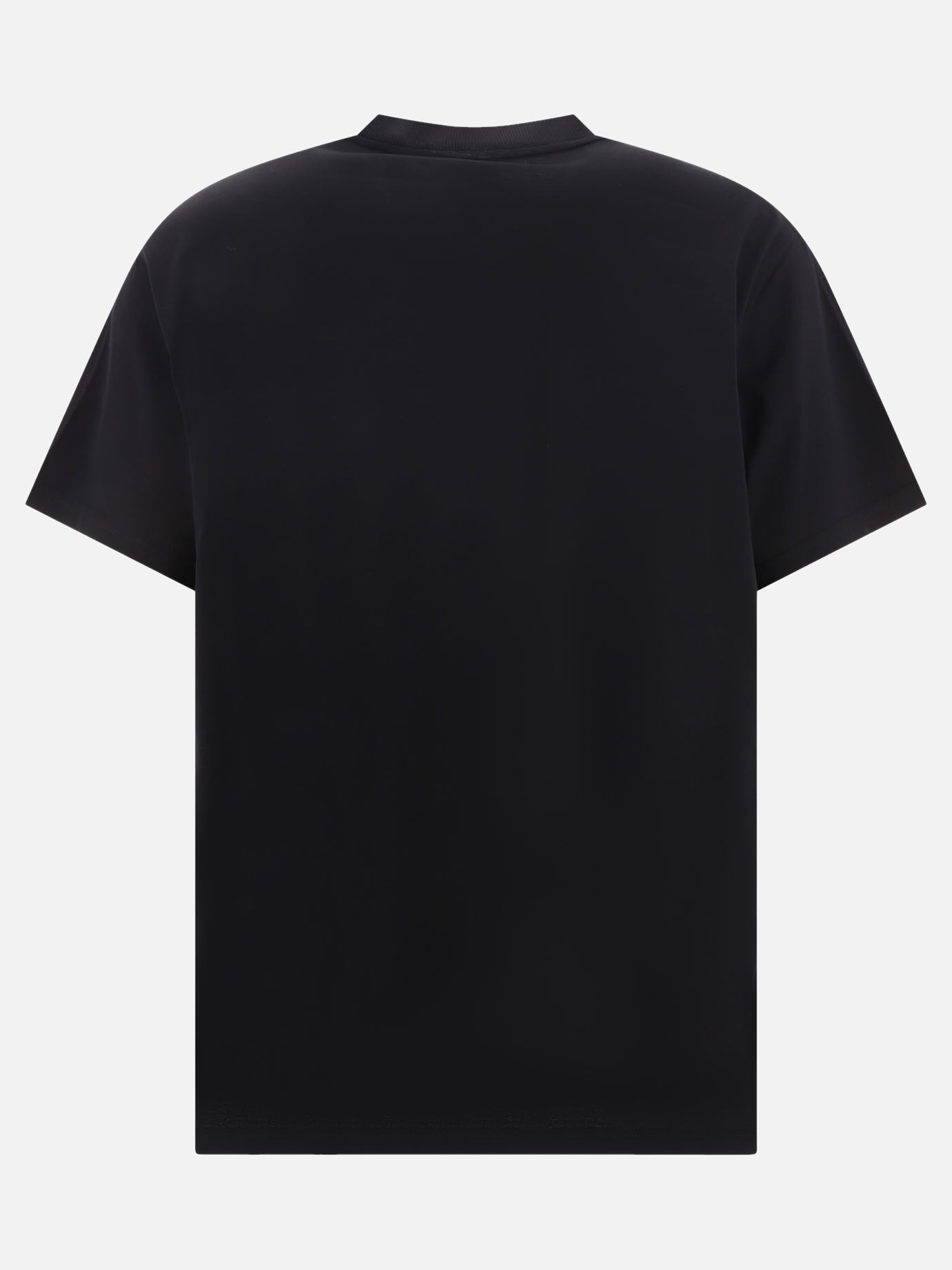 T-shirt girocollo 100% cotton  Nero - Burberry Uomo | PDP | VIETTI Online Store | thumbnail_2