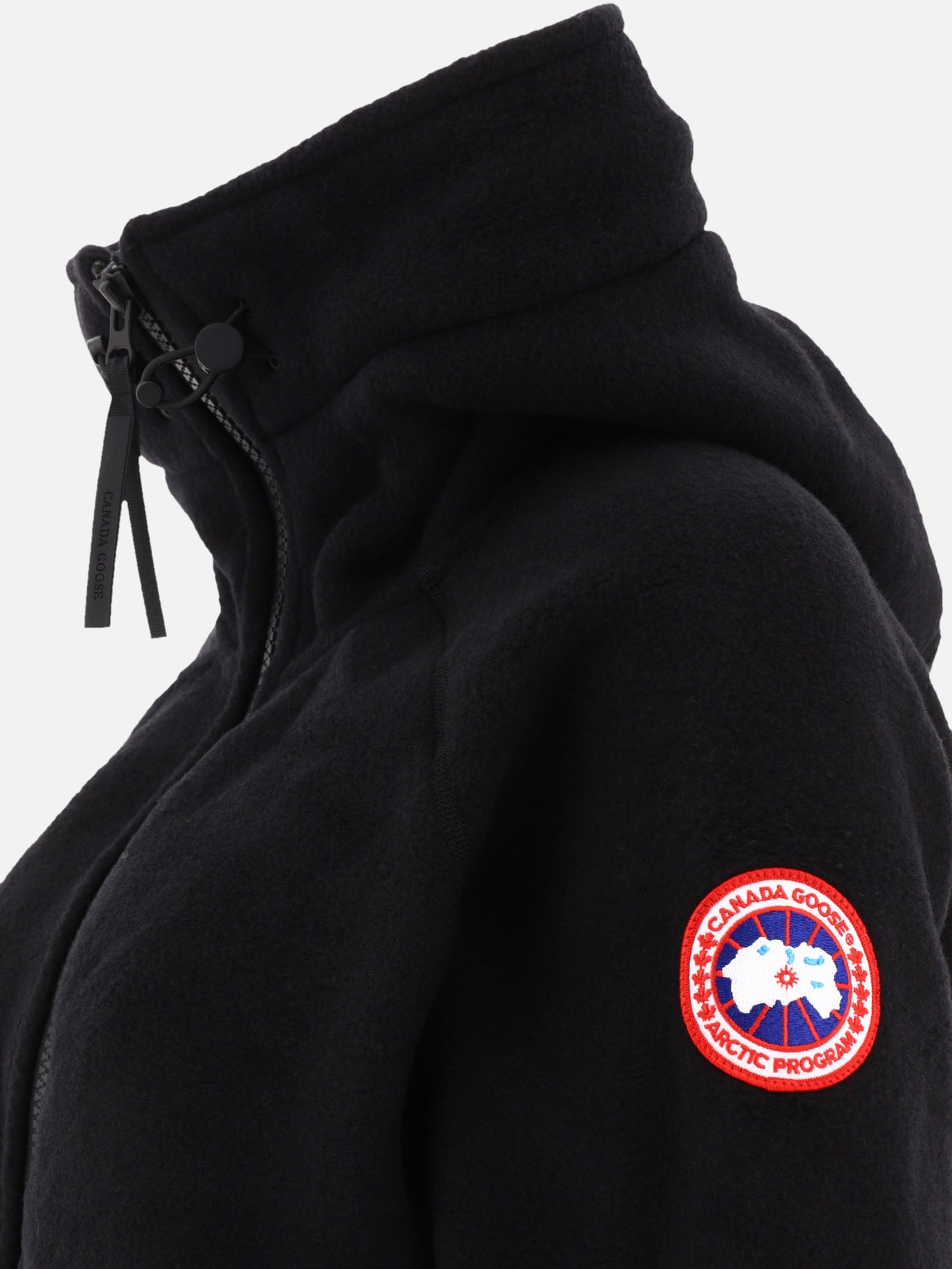 Bomber 62% wool 17% lyocell 13% polyester 4% nylon 4% other fibers  Nero - Canada Goose Donna | PDP | VIETTI Online Store | Zoom-Modal_4
