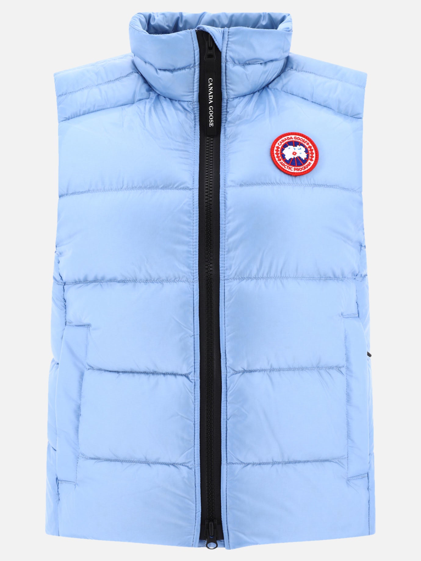 Giacche smanicate 100% nylon - Padding: down and feather  Azzurro - Canada Goose Donna | PDP | VIETTI Online Store | Zoom-Modal
