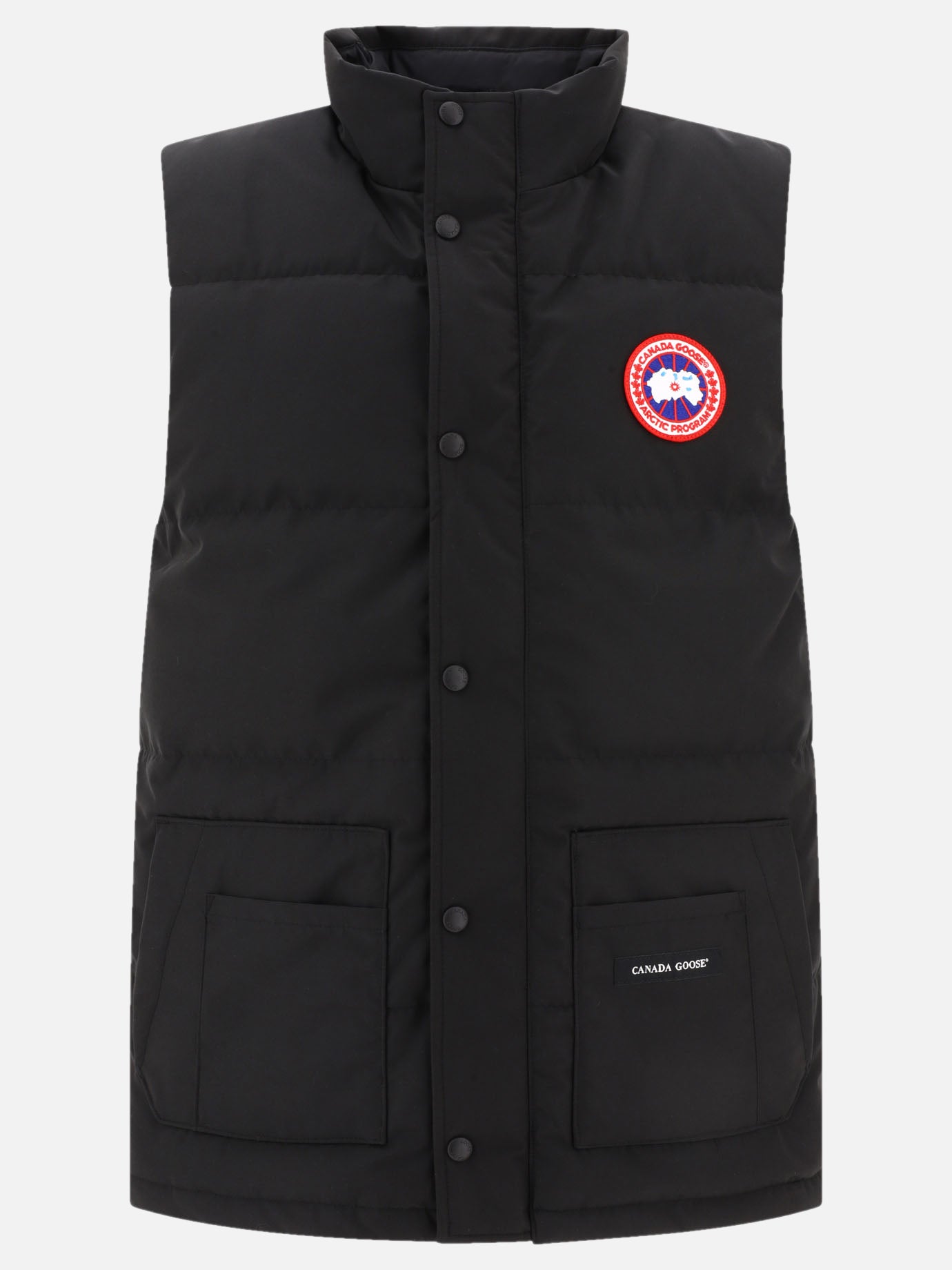 Giacche smanicate 84% polyester 16% cotton - Padding: down and feathers  Nero - Canada Goose Uomo | PDP | VIETTI Online Store | thumbnail