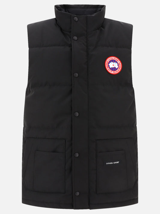 Giacche smanicate 84% polyester 16% cotton - Padding: down and feathers  Nero - Canada Goose Uomo | PLP | VIETTI Online Store 
