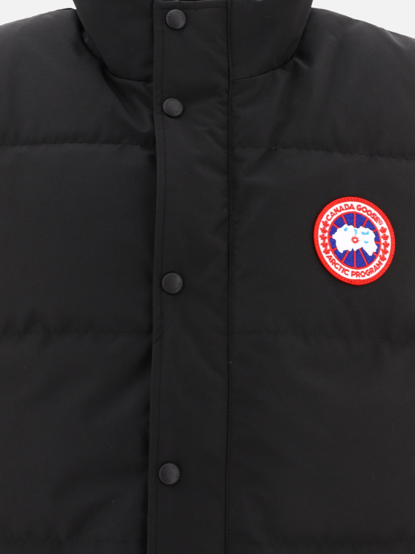 Giacche smanicate 84% polyester 16% cotton - Padding: down and feathers  Nero - Canada Goose Uomo | PDP | VIETTI Online Store | Zoom-Modal_3
