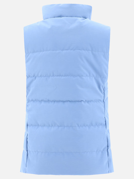 Giacche smanicate 84% polyester 16% cotton - Padding: down and feathers  Azzurro - Canada Goose Donna | PLP | VIETTI Online Store | 2

