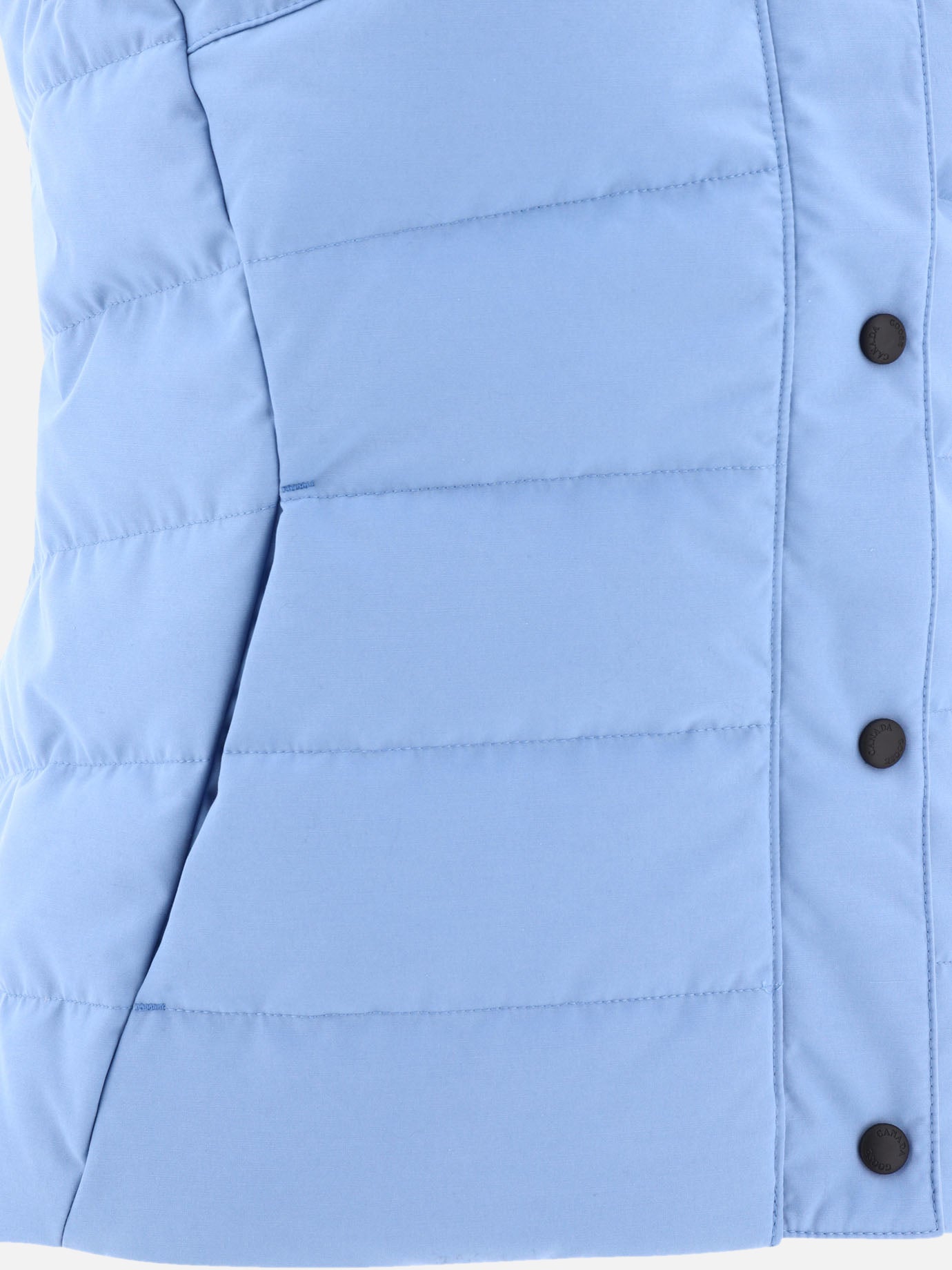 Giacche smanicate 84% polyester 16% cotton - Padding: down and feathers  Azzurro - Canada Goose Donna | PDP | VIETTI Online Store | thumbnail_4