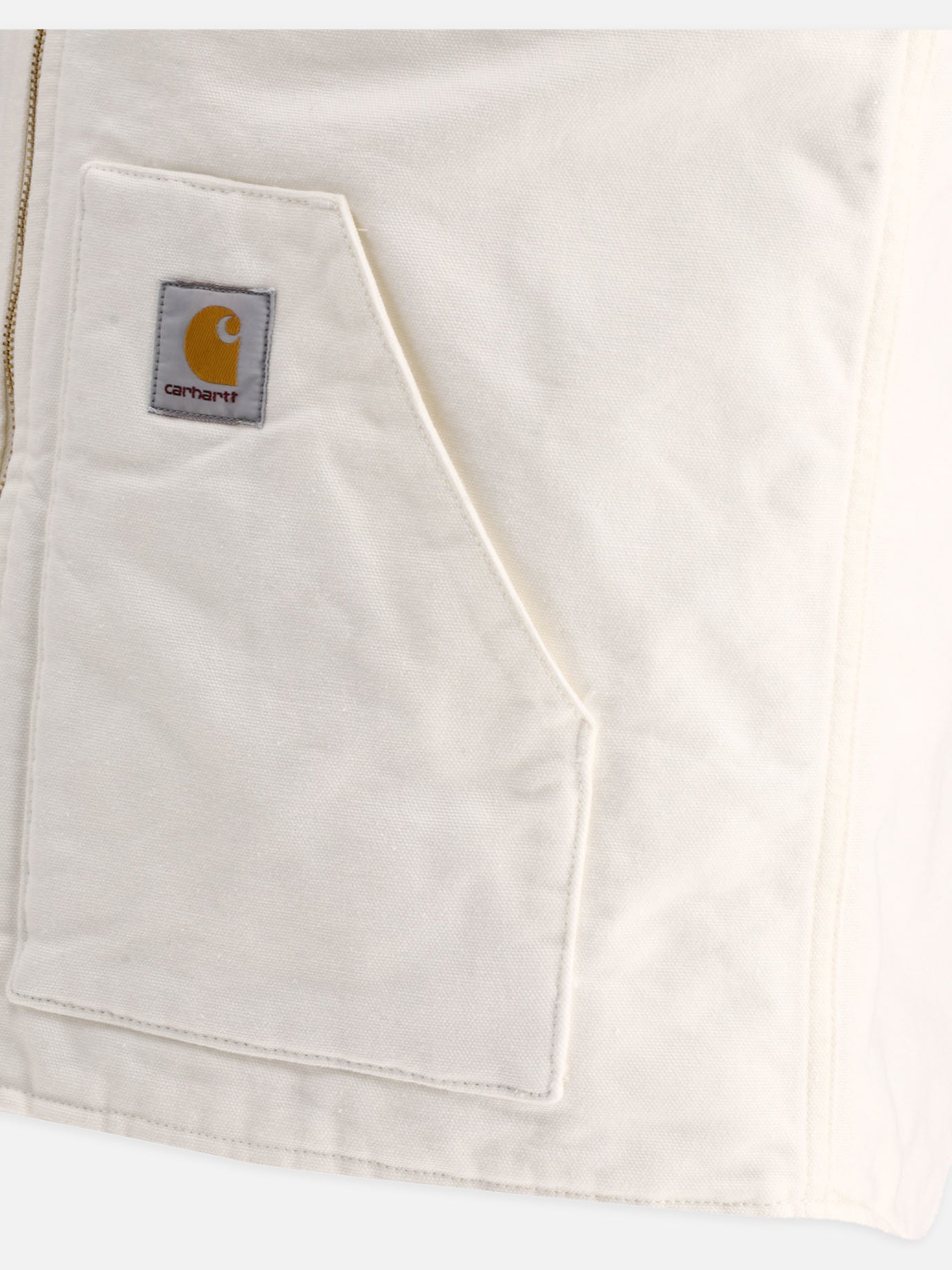 Giacche smanicate 100% organic cotton  Bianco - Carhartt WIP Uomo | PDP | VIETTI Online Store | Zoom-Modal_4

