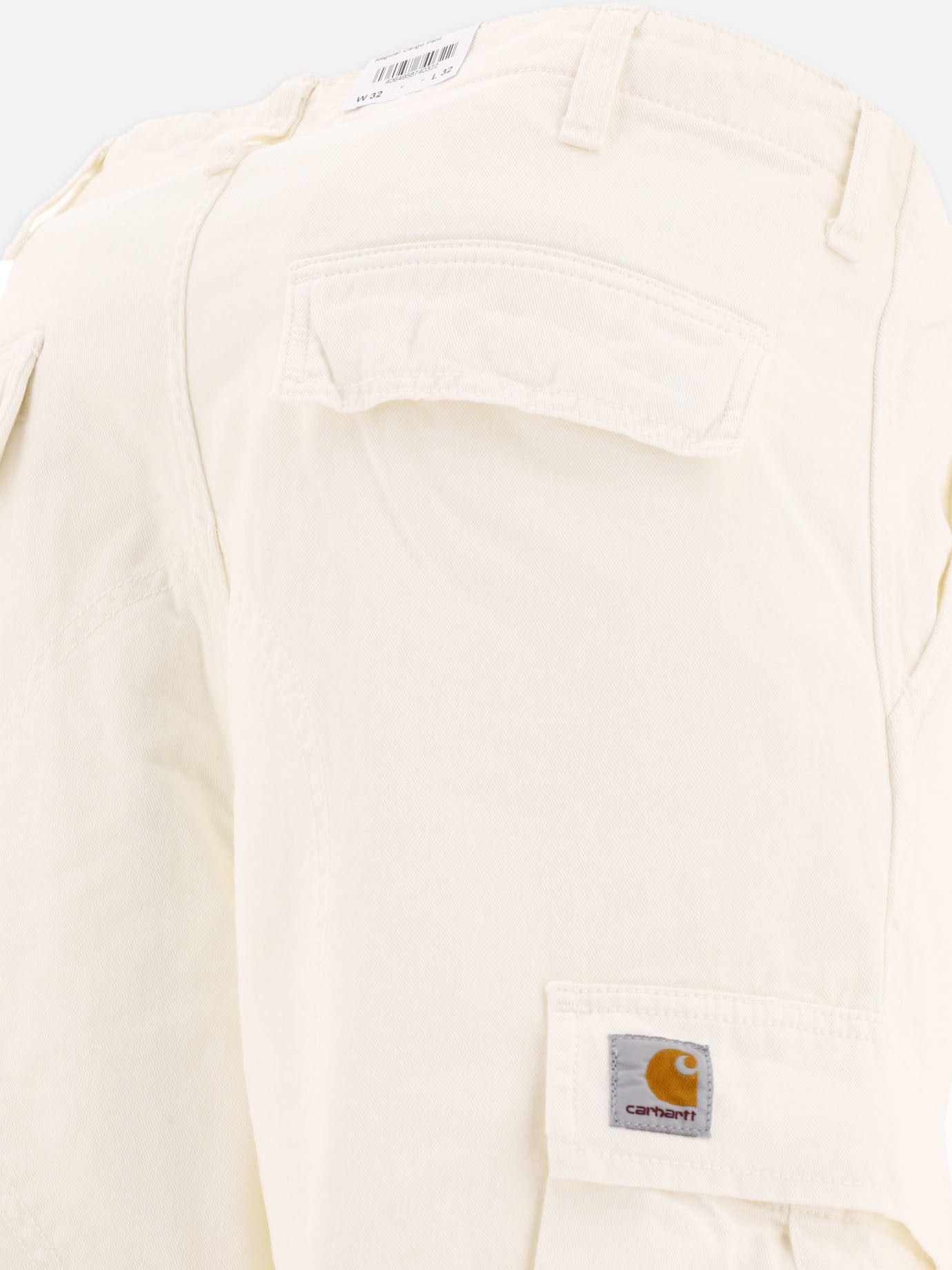 Cargo & parachute trousers 100% cotton  White - Carhartt WIP Men | PDP | VIETTI Online Store | thumbnail_4