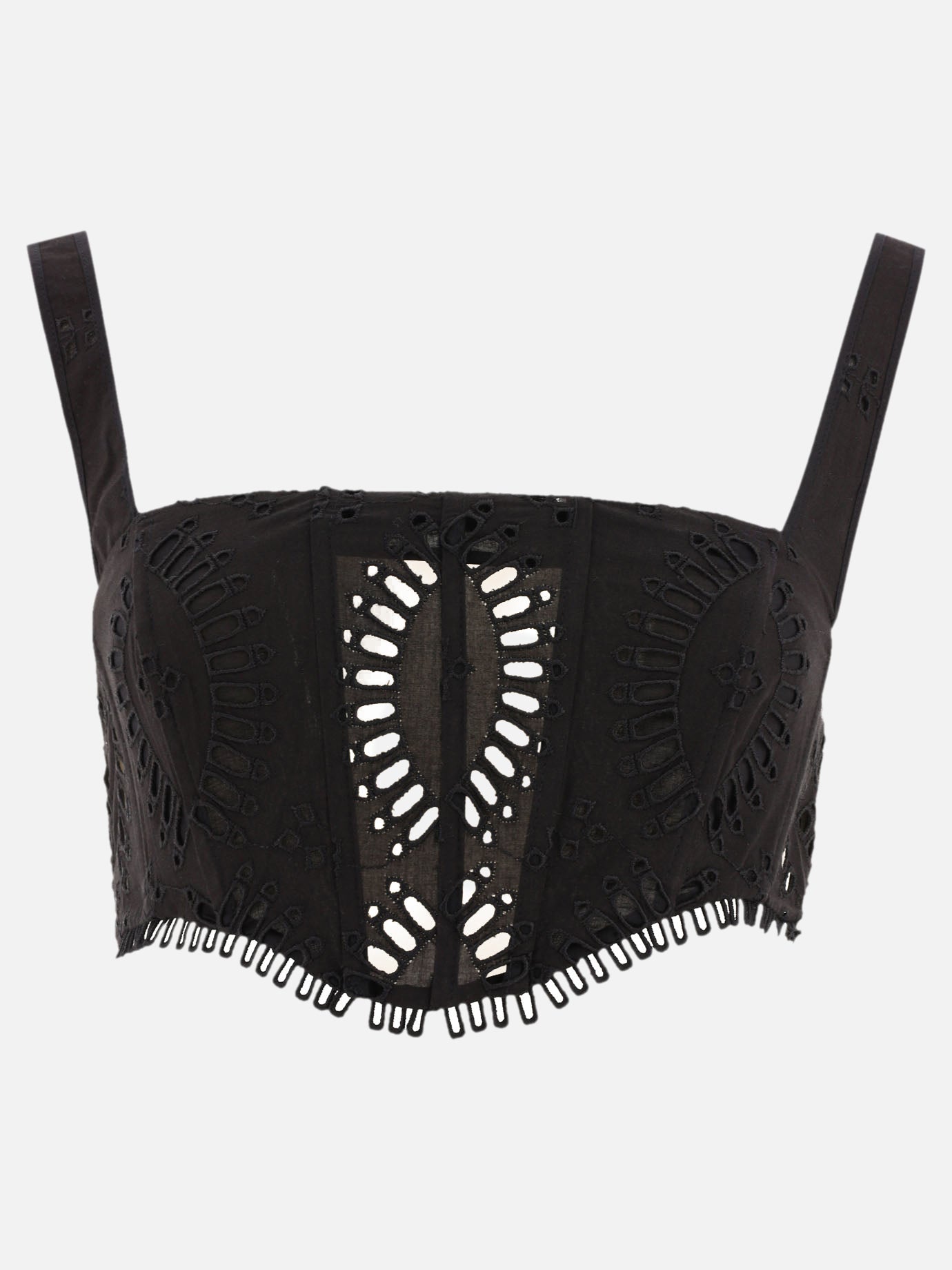 Top casual 243100  Nero - Charo Ruiz Ibiza Donna | PDP | VIETTI Online Store | Zoom-Modal
