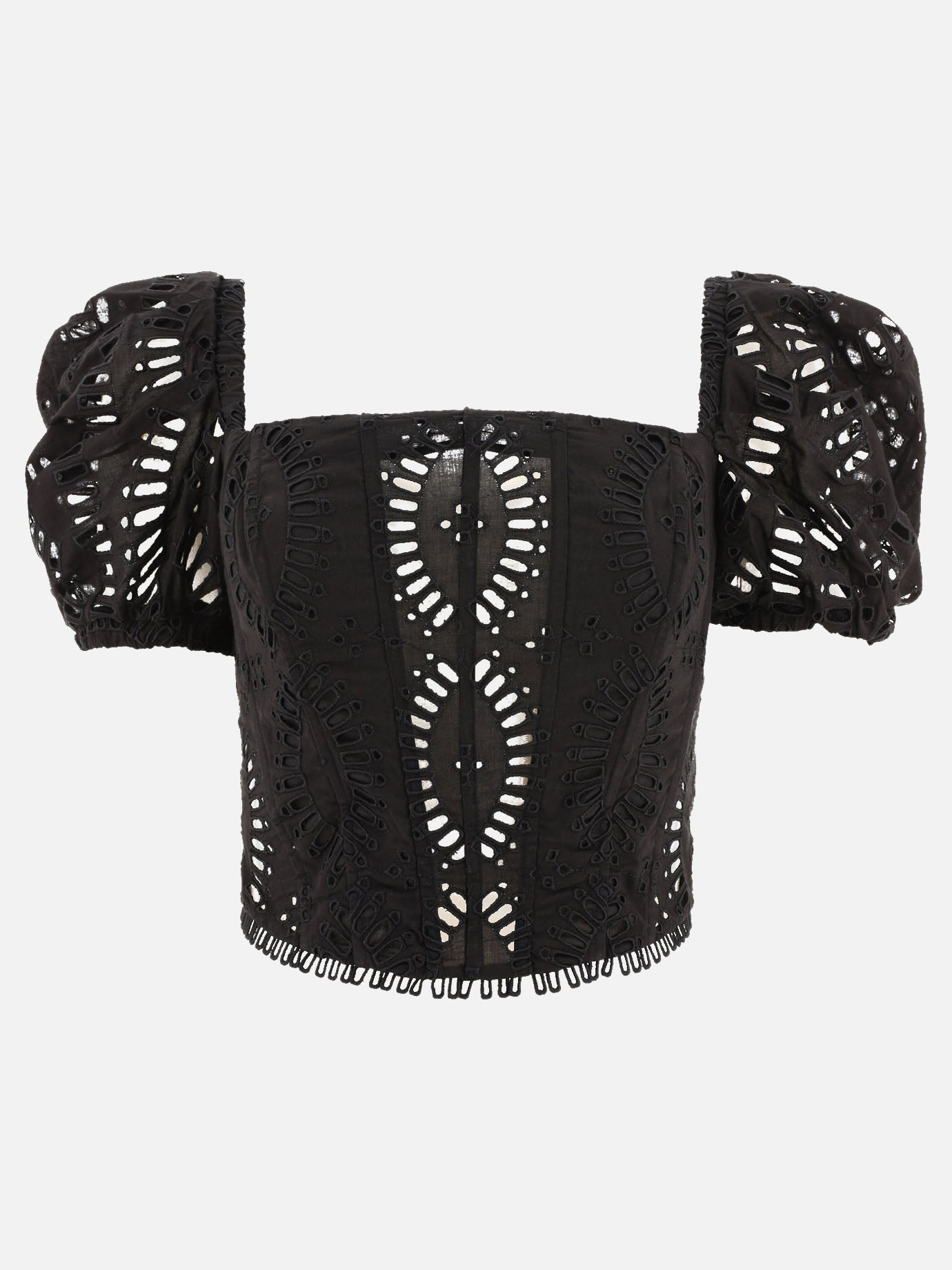 Top casual 243103  Nero - Charo Ruiz Ibiza Donna | PDP | VIETTI Online Store | thumbnail