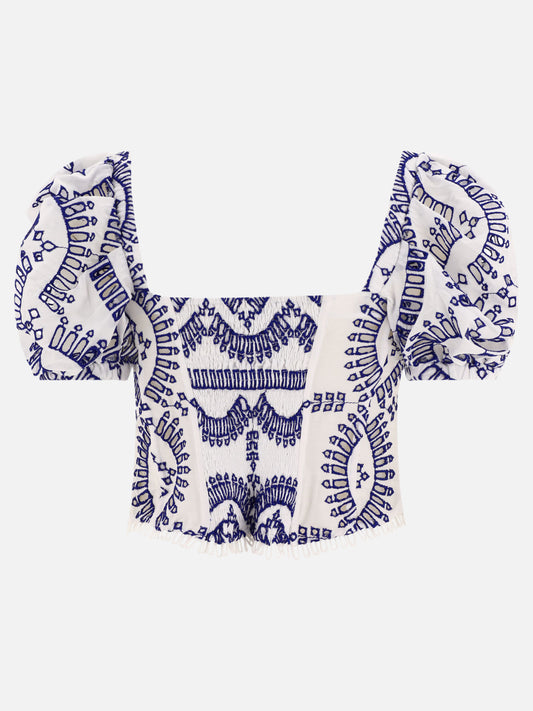 Casual tops 243103  Blue - Charo Ruiz Ibiza Women | PLP | VIETTI Online Store | 2
