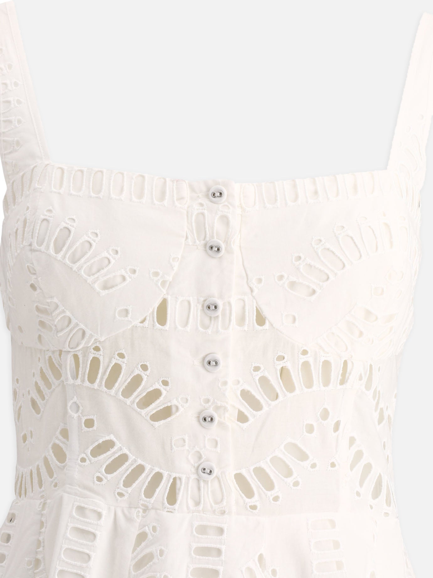 Abiti corti 243610  Bianco - Charo Ruiz Ibiza Donna | PDP | VIETTI Online Store | Zoom-Modal_3
