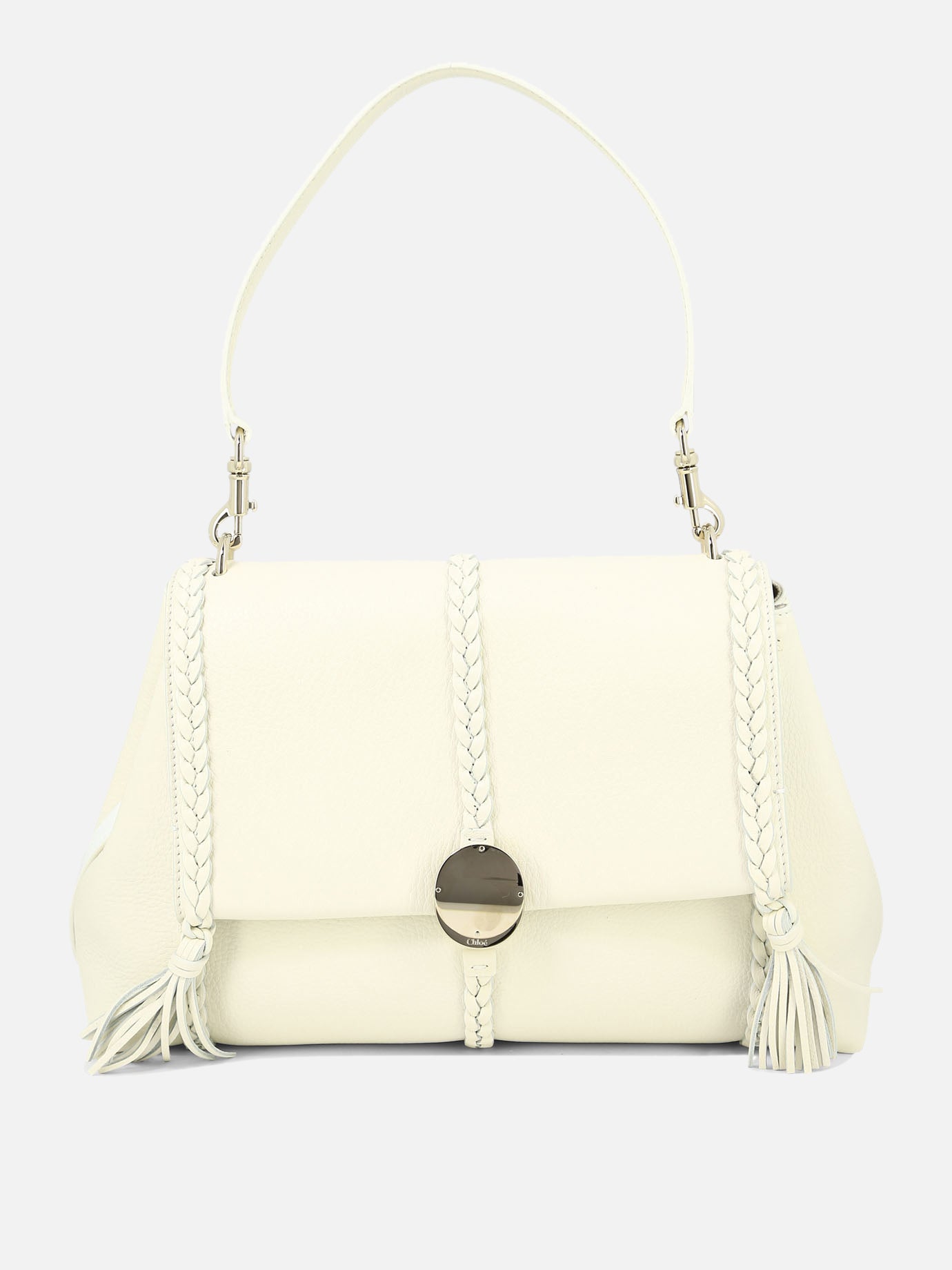 Borse medie 100% leather  Bianco - Chloé Donna | PDP | VIETTI Online Store | Zoom-Modal
