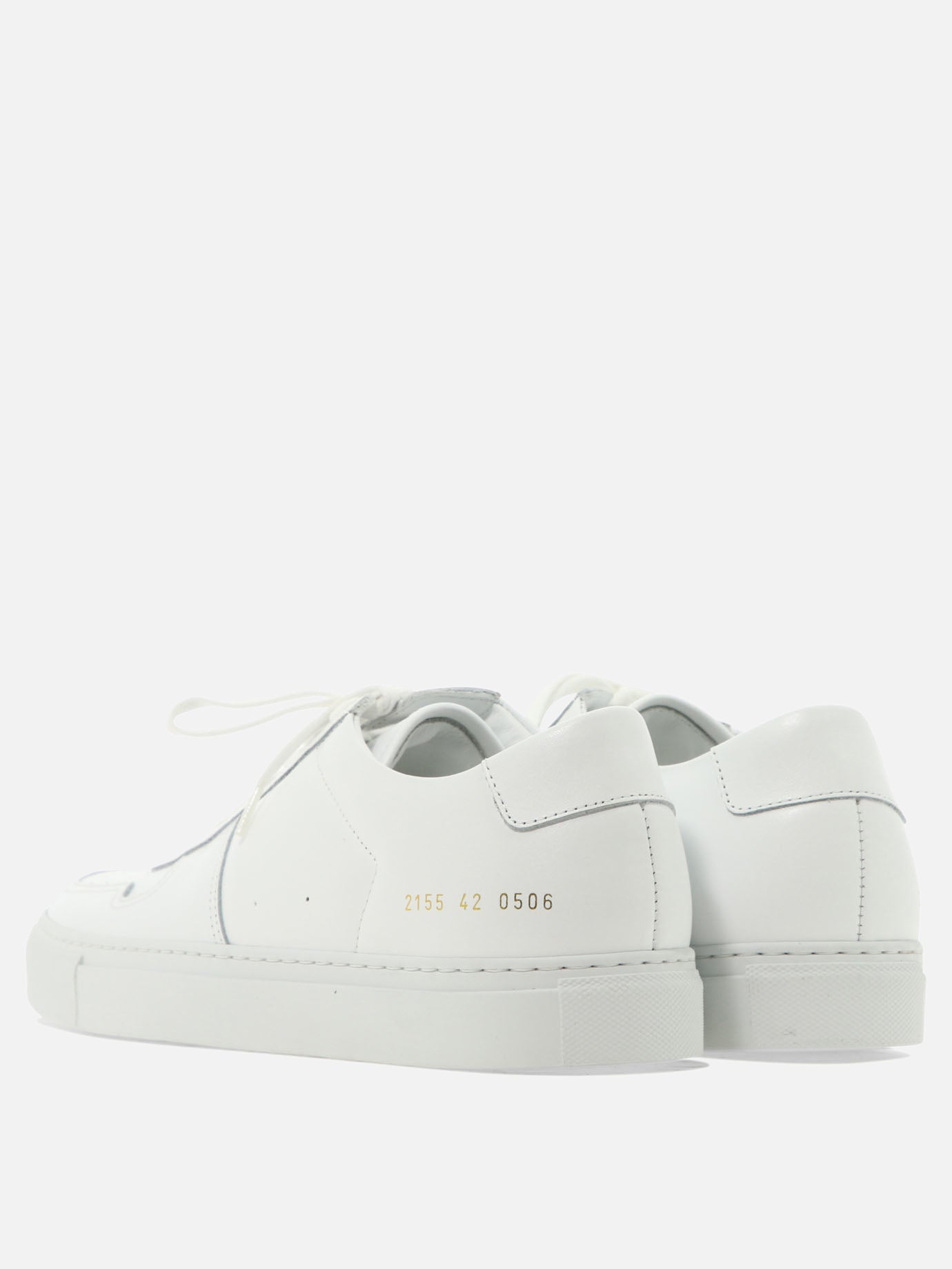 Sneaker basse 100% leather - 100% rubber  Bianco - Common Projects Uomo | PDP | VIETTI Online Store | thumbnail_4