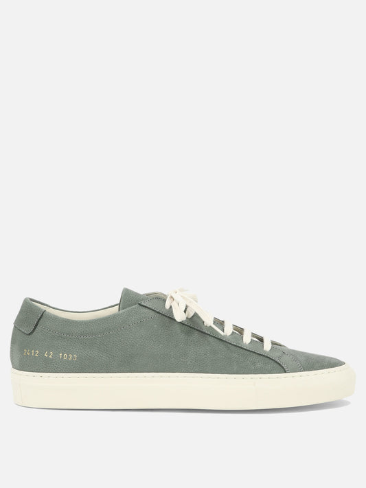 Sneaker basse 100% leather - 100% rubber  Verde - Common Projects Uomo | PLP | VIETTI Online Store 
