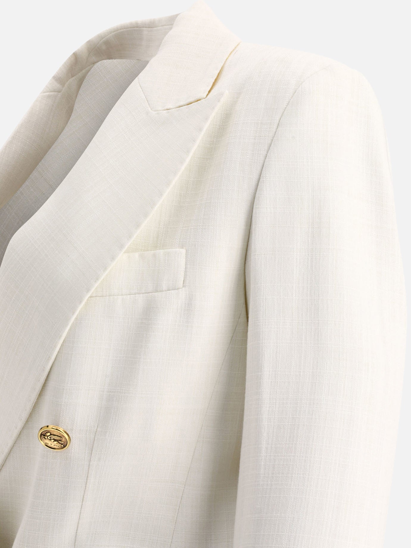 Blazer Solid colour  Bianco - Etro Donna | PDP | VIETTI Online Store | thumbnail_4