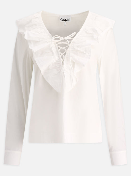 Blusa con volant