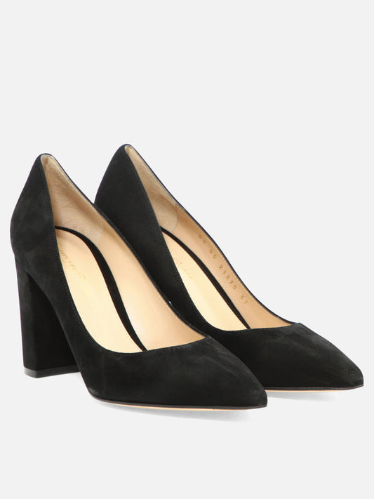 Décolleté 100% suede - 100% leather  Nero - Gianvito Rossi Donna | PLP | VIETTI Online Store | 2
