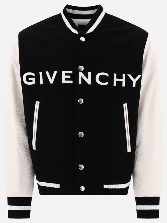 Bomber 80% polyamide 20% wool  Nero - Givenchy Uomo | PLP | VIETTI Online Store 
