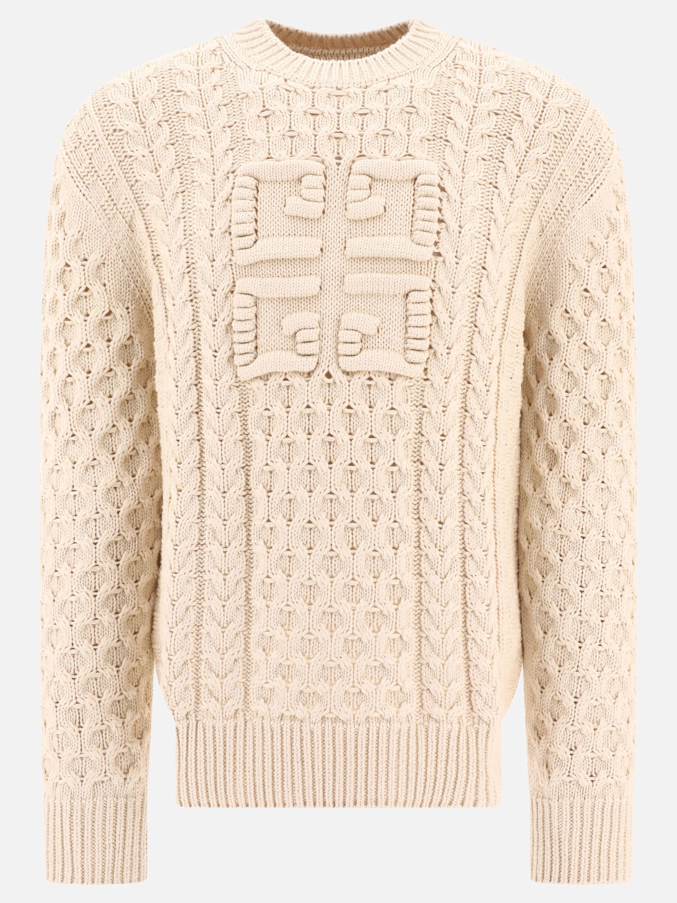 Maglioni girocollo 88% cotton 12% polyamide  Beige - Givenchy Uomo | PDP | VIETTI Online Store | thumbnail