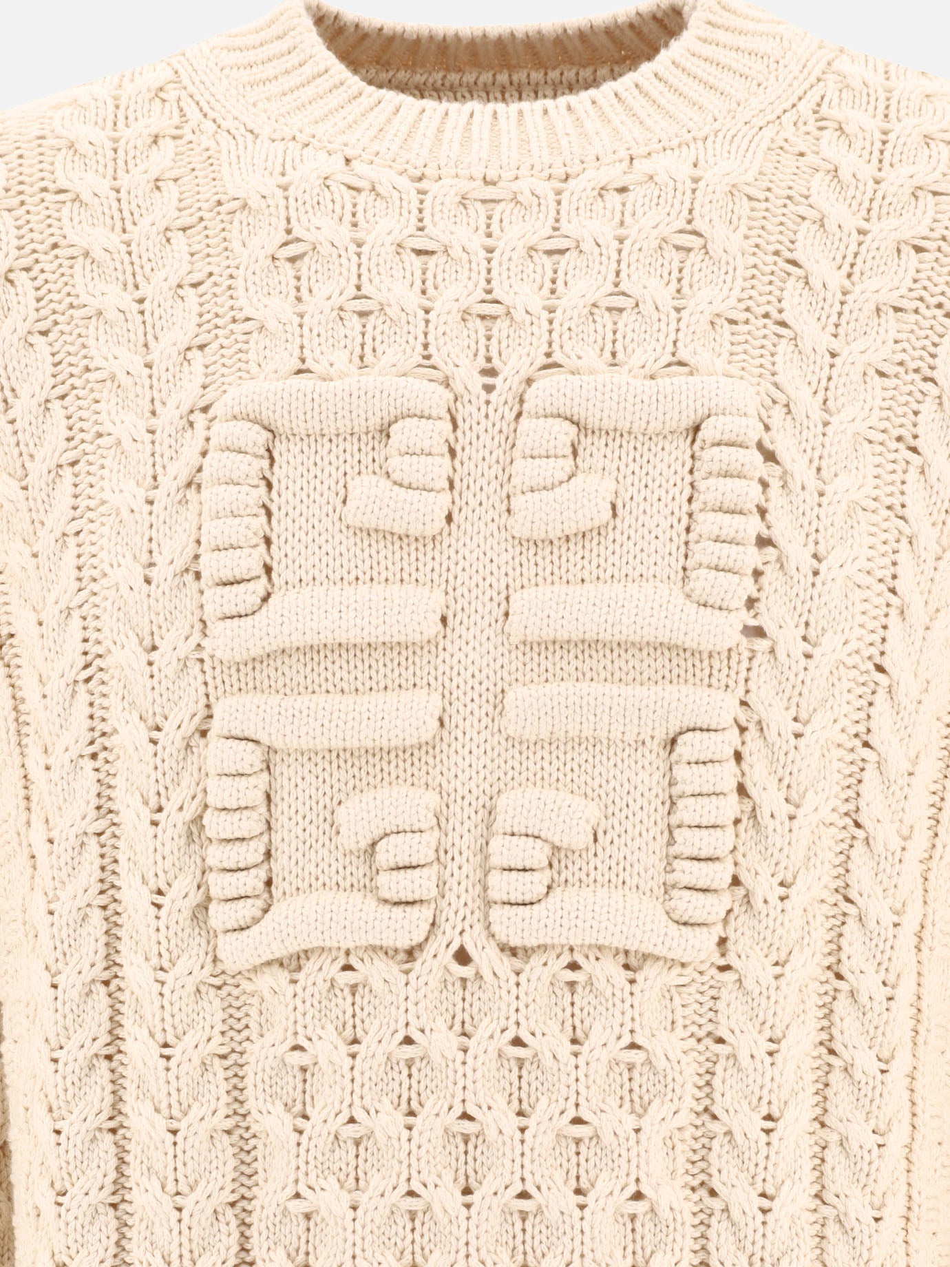 Maglioni girocollo 88% cotton 12% polyamide  Beige - Givenchy Uomo | PDP | VIETTI Online Store | thumbnail_3