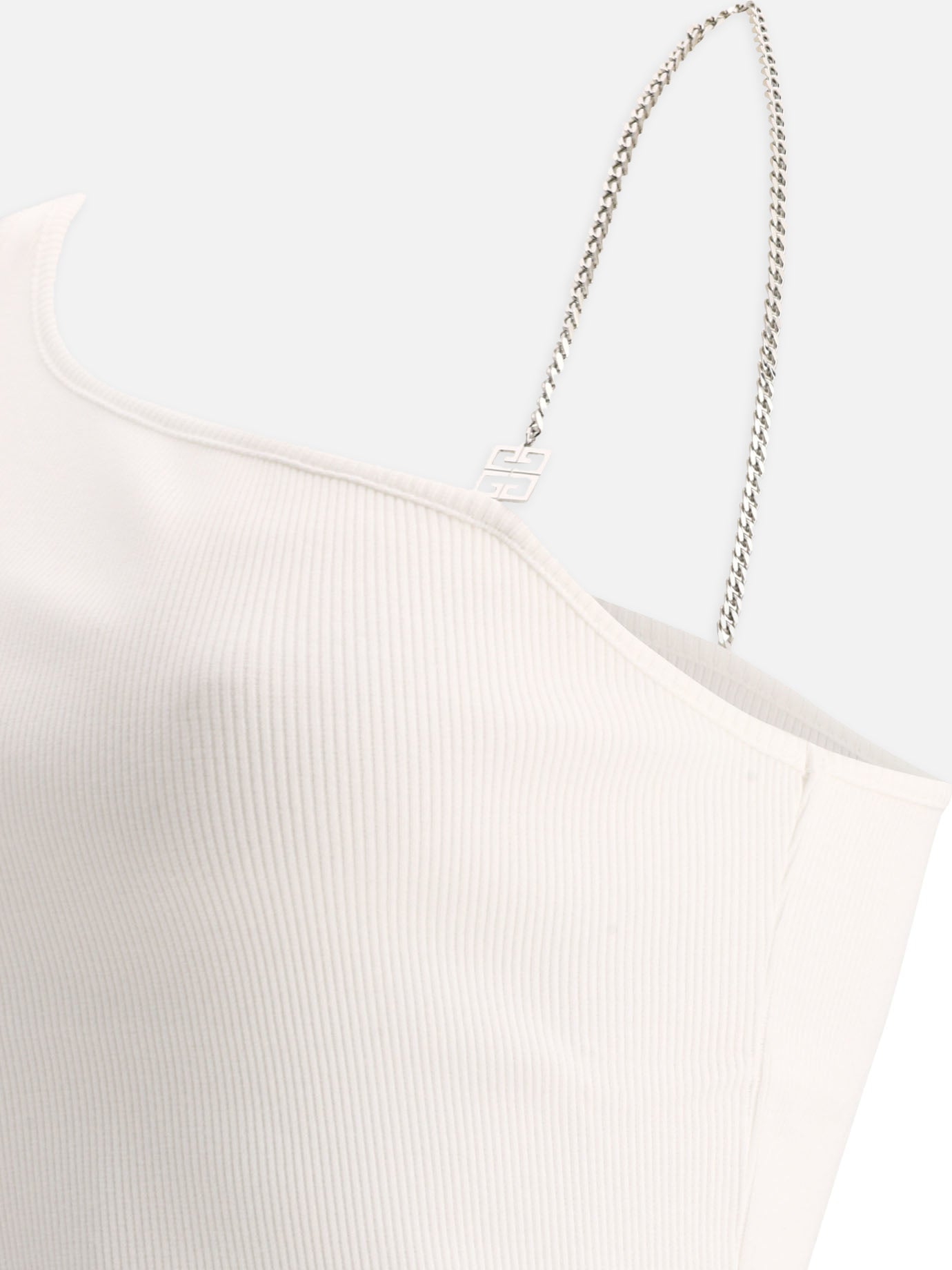 Top casual 98% cotton 2% elastane  Bianco - Givenchy Donna | PDP | VIETTI Online Store | thumbnail_3