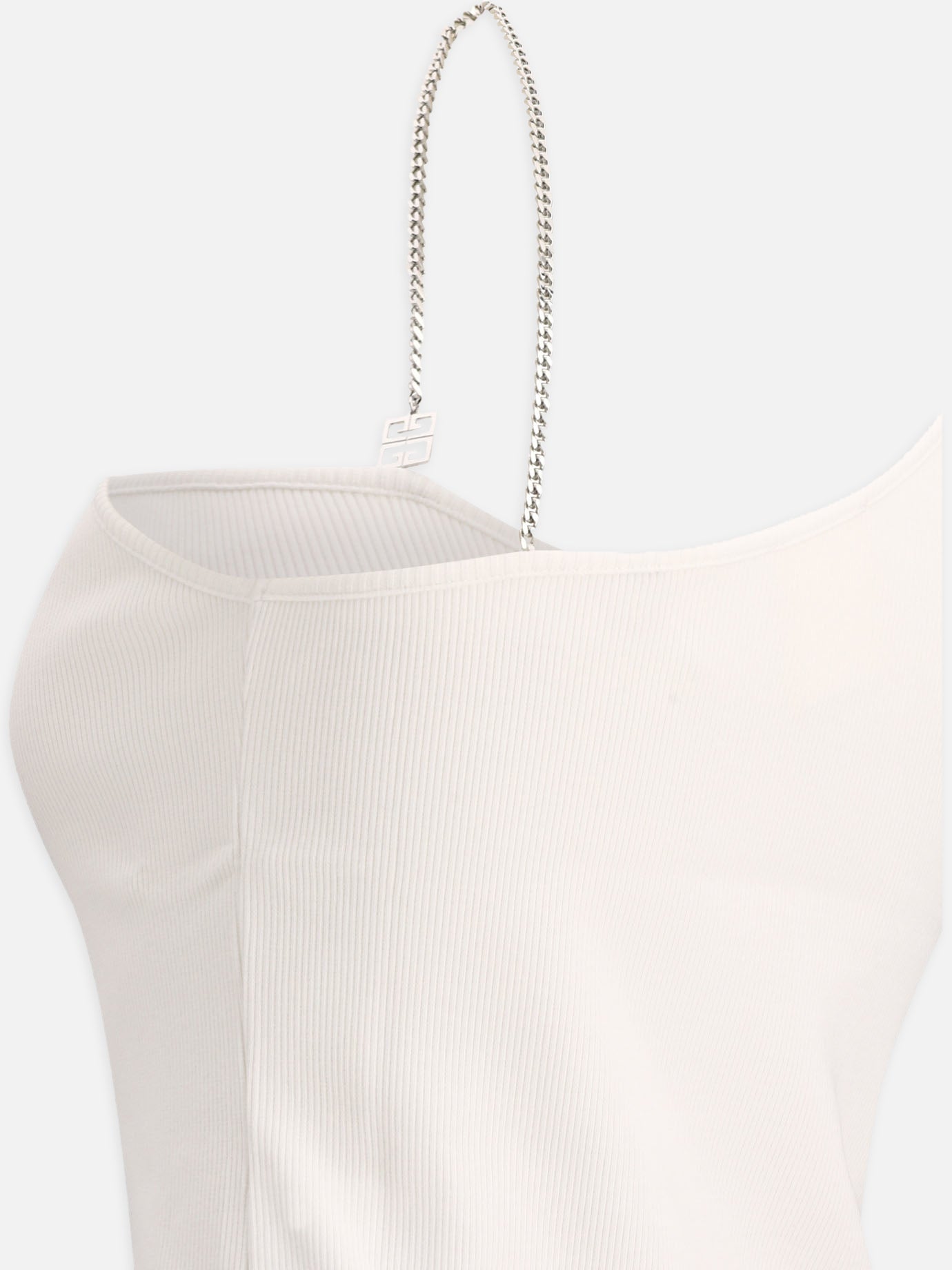 Top casual 98% cotton 2% elastane  Bianco - Givenchy Donna | PDP | VIETTI Online Store | Zoom-Modal_4
