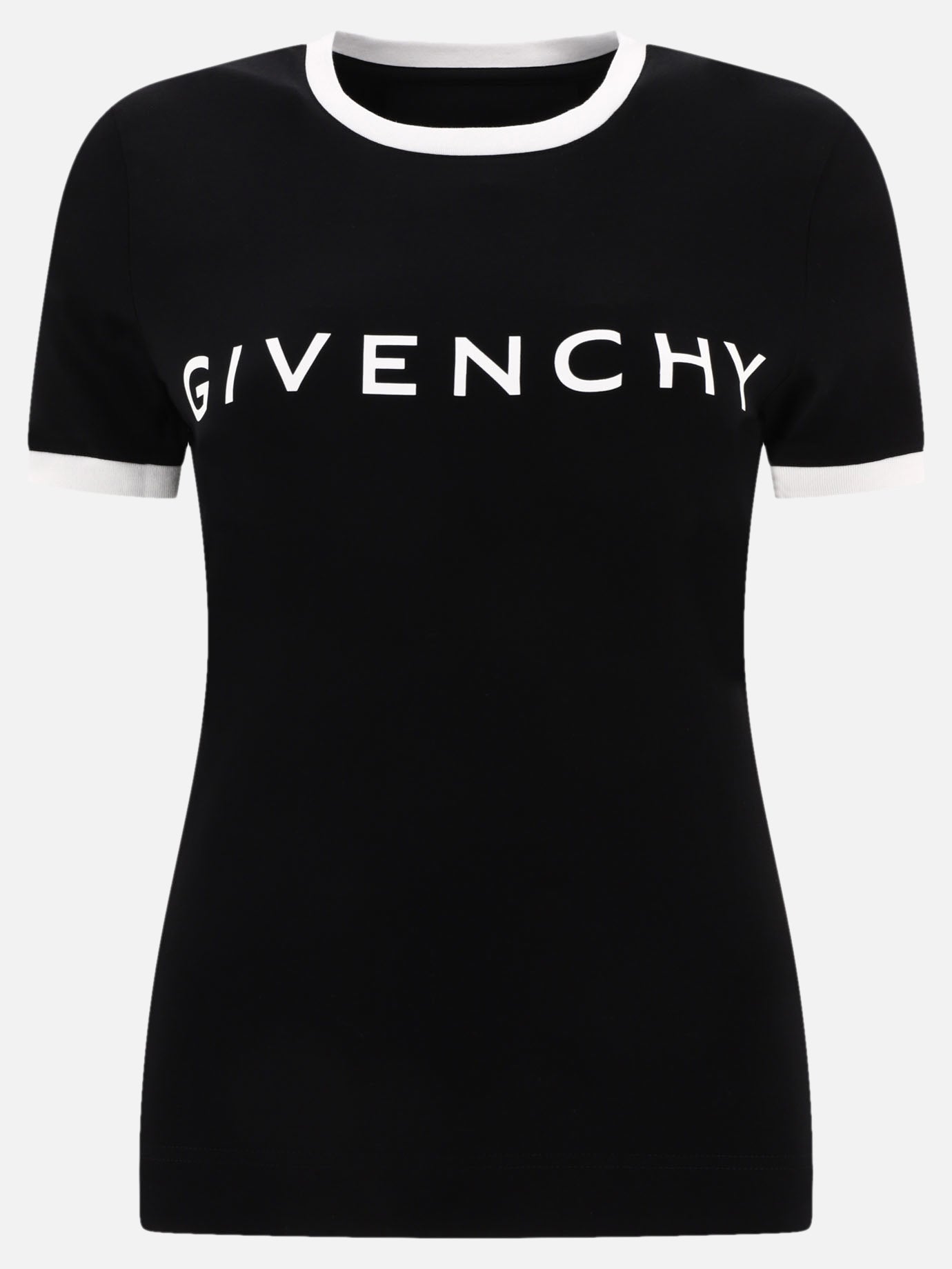 Crewneck t-shirts 90% cotton 10% elastane  Black - Givenchy Women | PDP | VIETTI Online Store | Zoom-Modal
