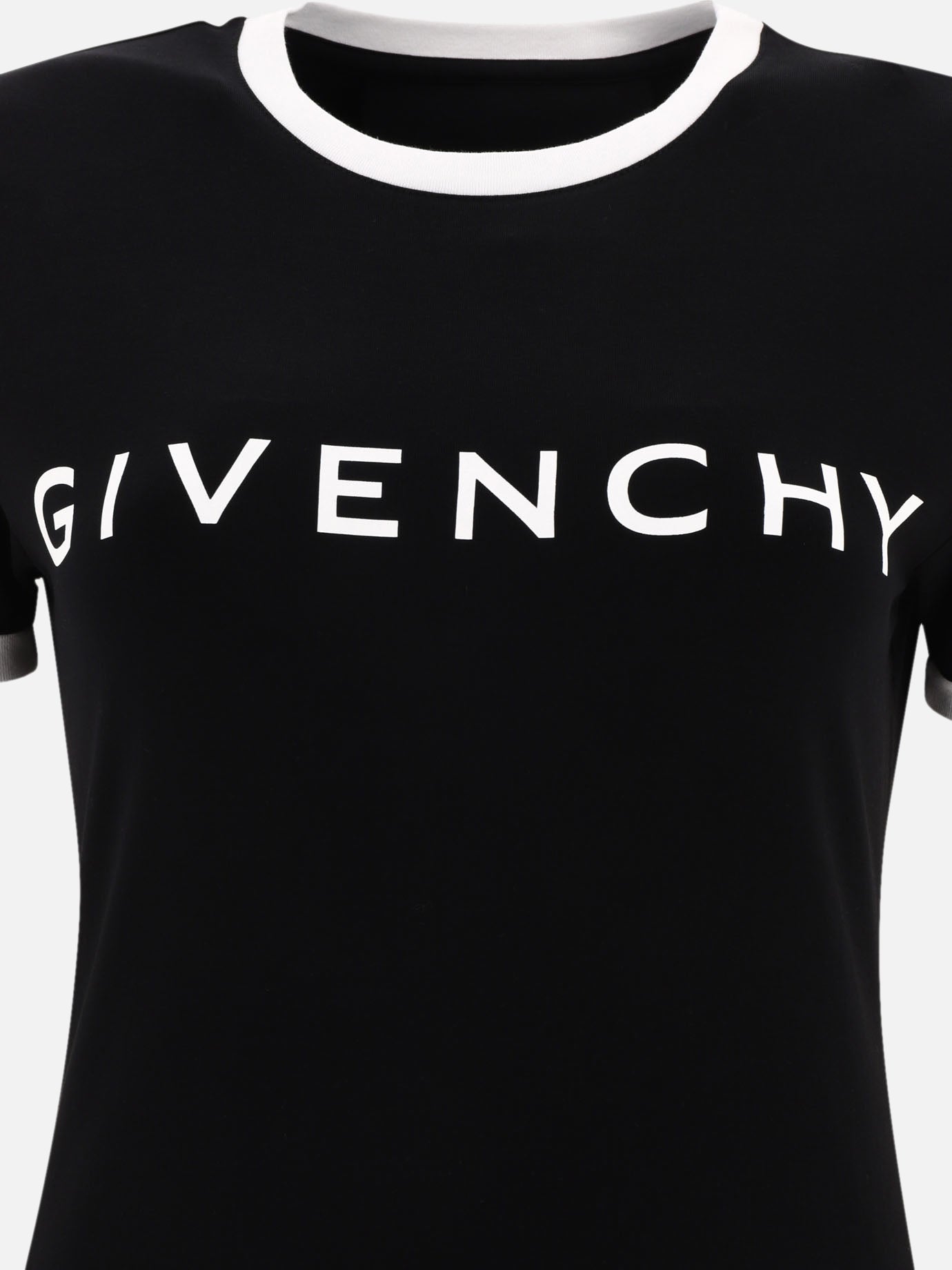 Crewneck t-shirts 90% cotton 10% elastane  Black - Givenchy Women | PDP | VIETTI Online Store | thumbnail_3