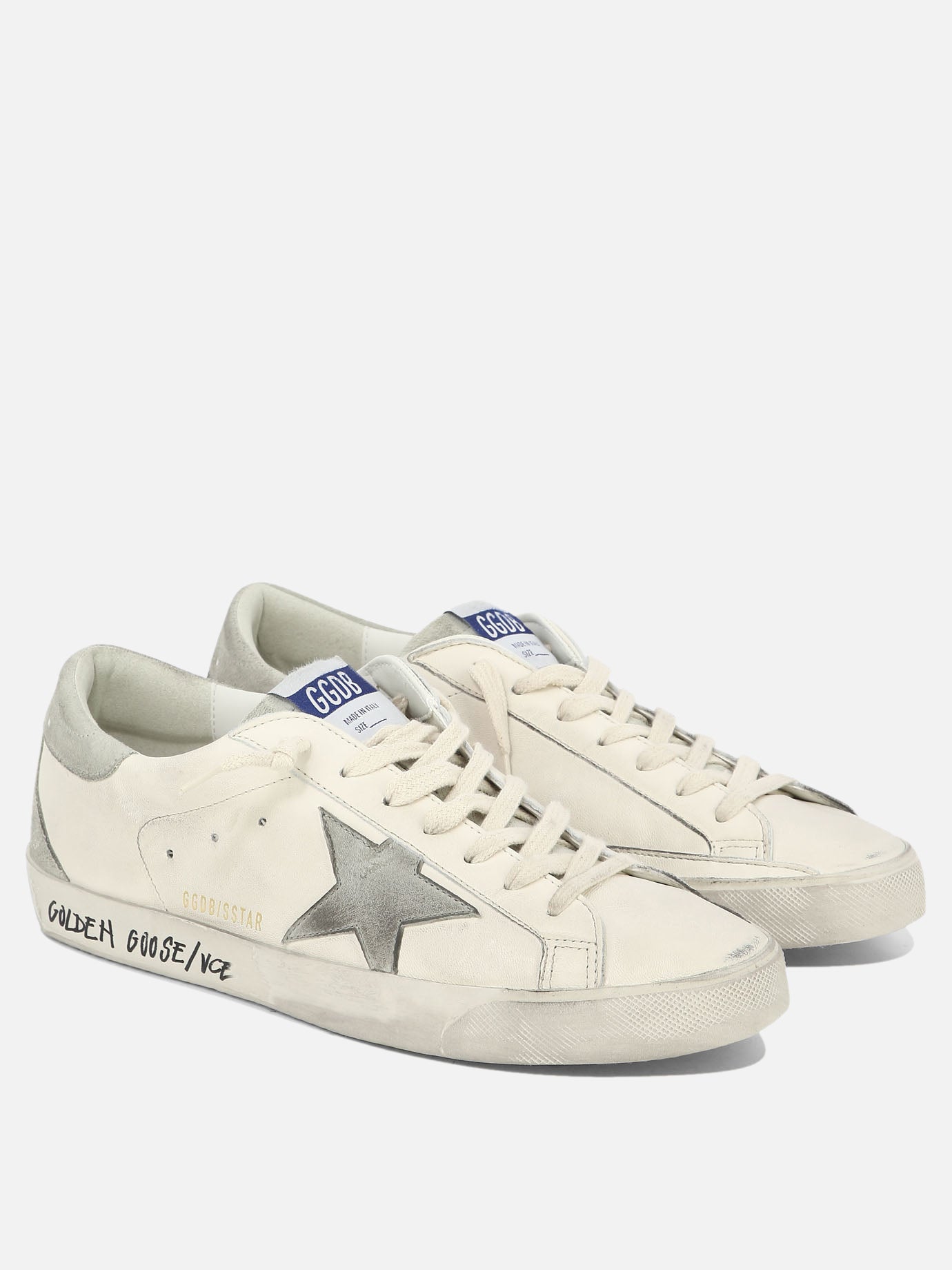 Low top sneakers 69% ovine leather 31% cow leather - 100% rubber  White - Golden Goose Men | PDP | VIETTI Online Store | thumbnail_2