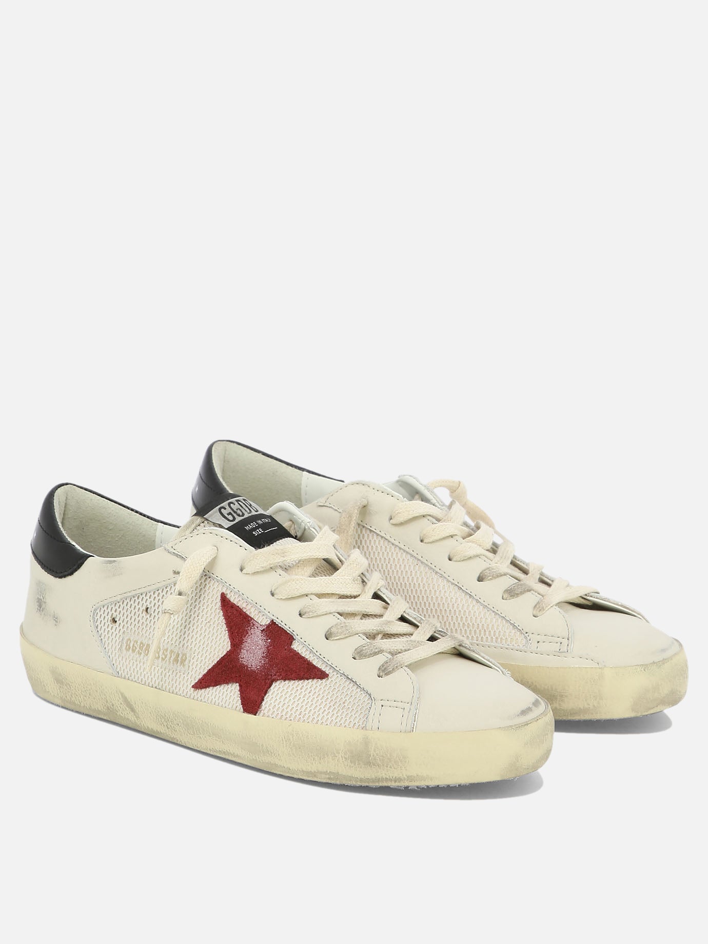 Sneaker basse 70% leather 21% polyamide 9% spandex - 100% rubber  Bianco - Golden Goose Uomo | PDP | VIETTI Online Store | Zoom-Modal_2
