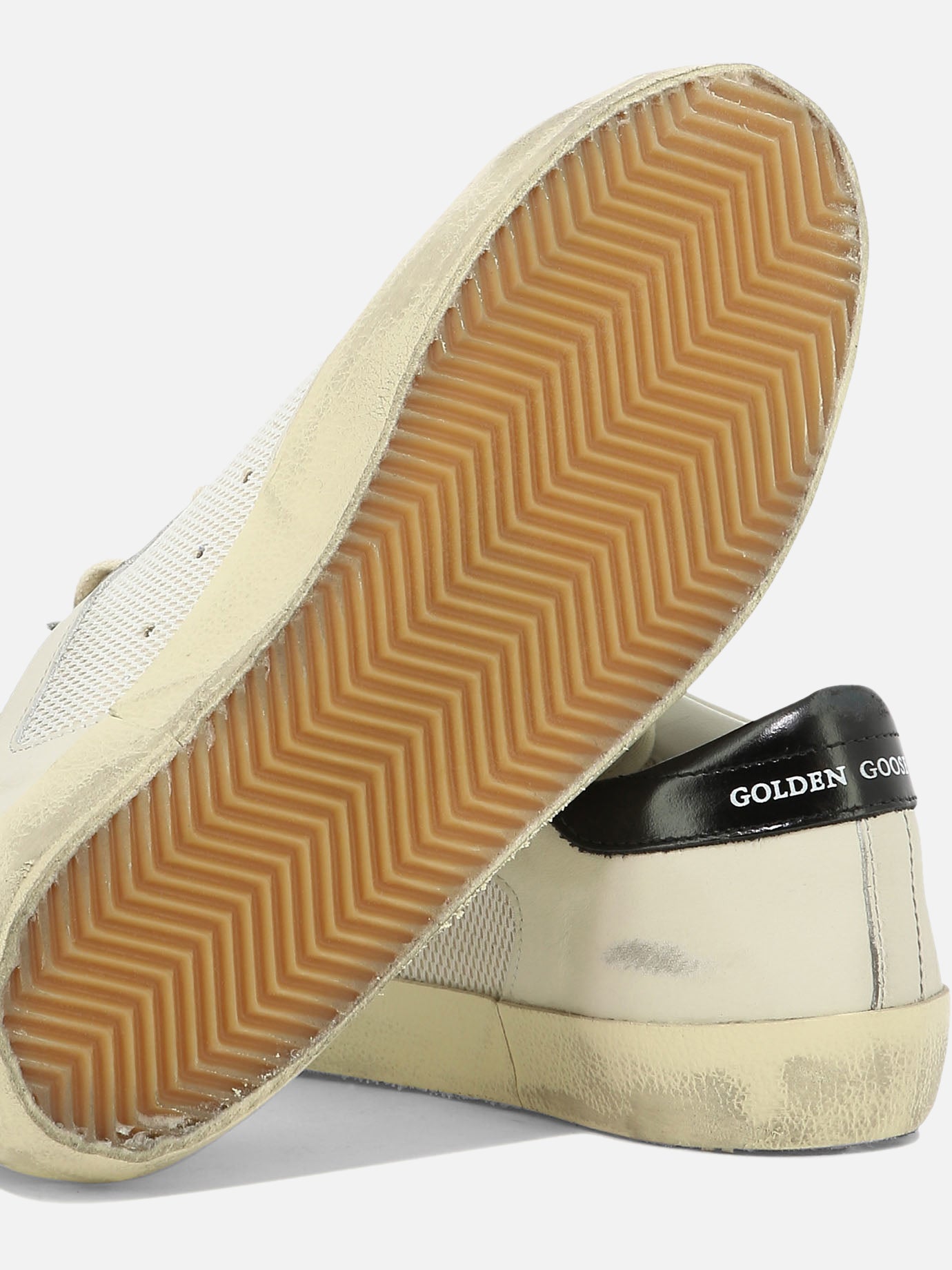 Sneaker basse 70% leather 21% polyamide 9% spandex - 100% rubber  Bianco - Golden Goose Uomo | PDP | VIETTI Online Store | Zoom-Modal_5
