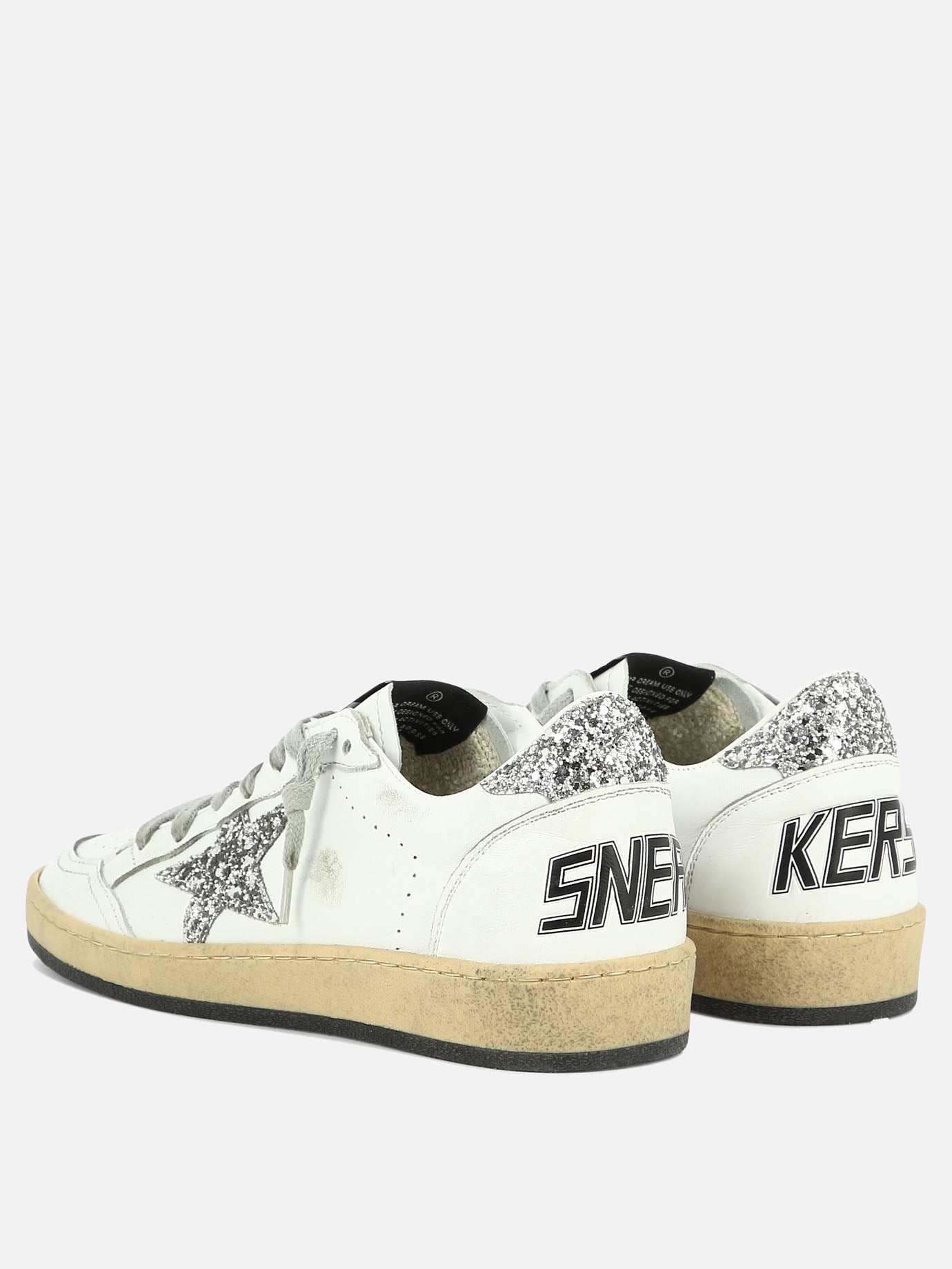 Sneaker basse 100% leather - 100% rubber  Bianco - Golden Goose Donna | PDP | VIETTI Online Store | thumbnail_4